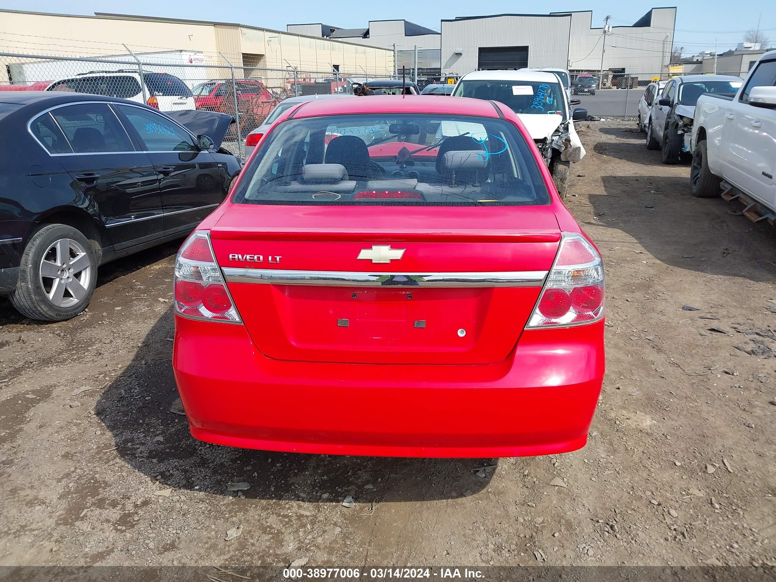 Photo 16 VIN: KL1TD56EX9B644390 - CHEVROLET AVEO 