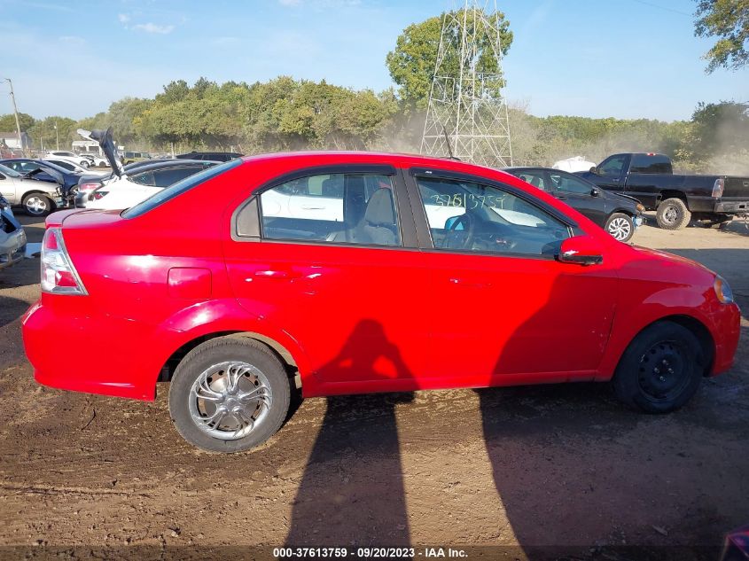 Photo 12 VIN: KL1TD5DE6AB116272 - CHEVROLET AVEO 