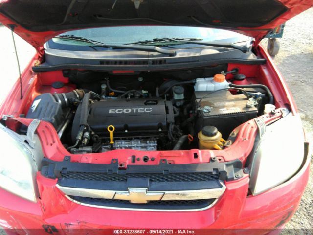 Photo 9 VIN: KL1TD5DE8AB079953 - CHEVROLET AVEO 