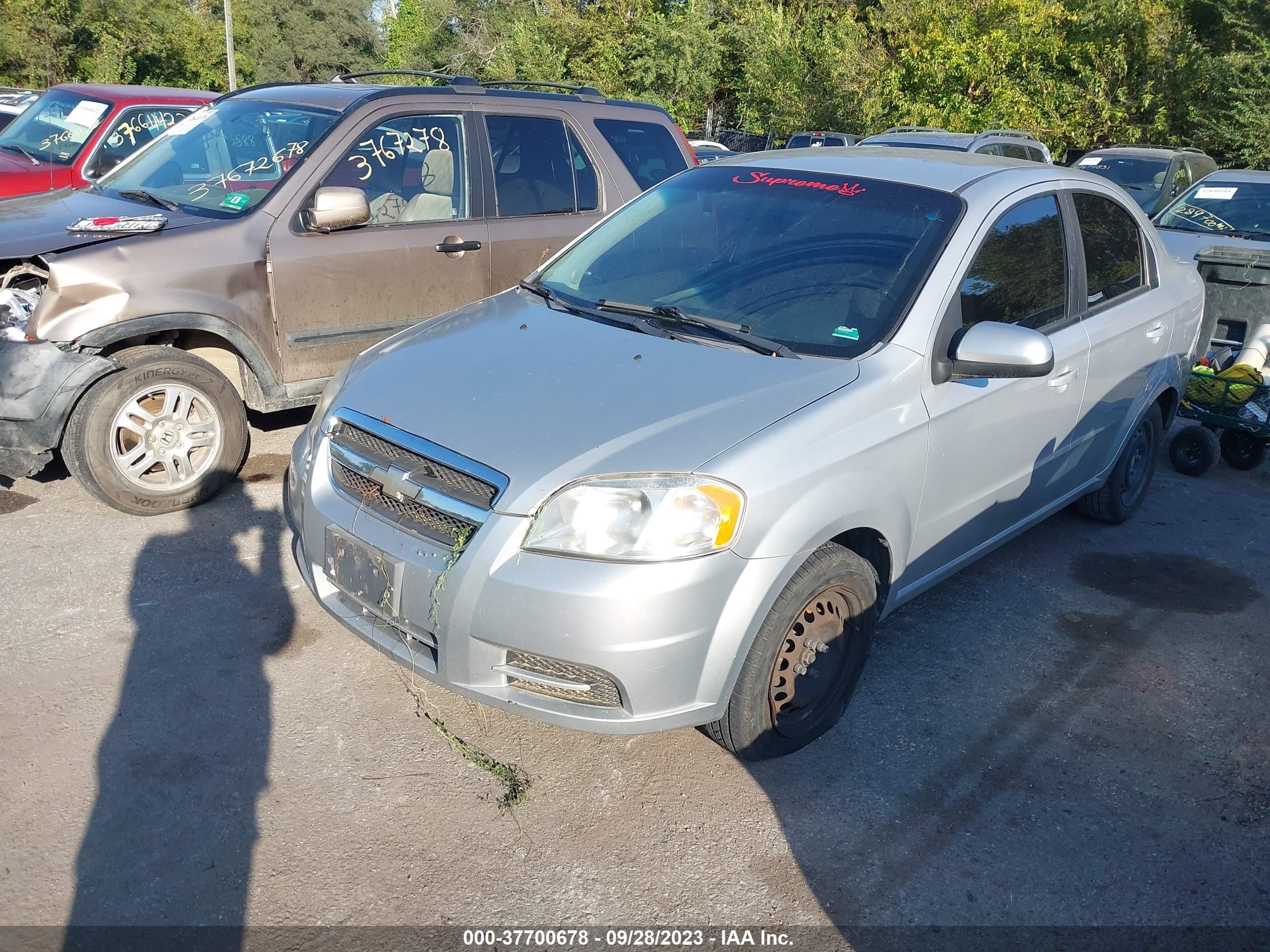 Photo 1 VIN: KL1TD5DE8AB107833 - CHEVROLET AVEO 