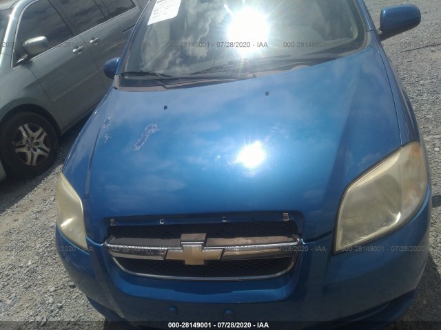 Photo 5 VIN: KL1TD5DE9AB089388 - CHEVROLET AVEO 