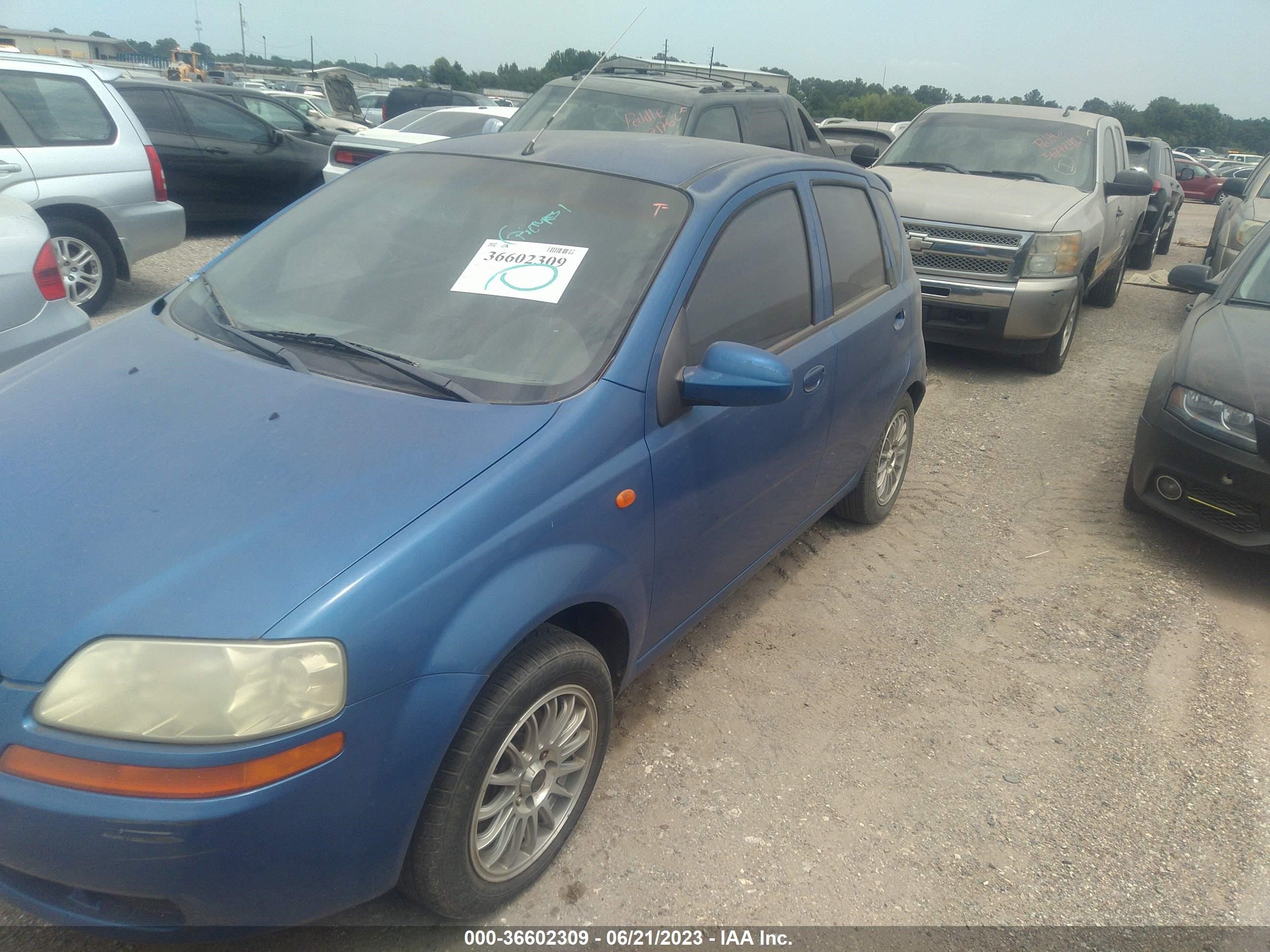 Photo 1 VIN: KL1TD62664B208536 - CHEVROLET AVEO 