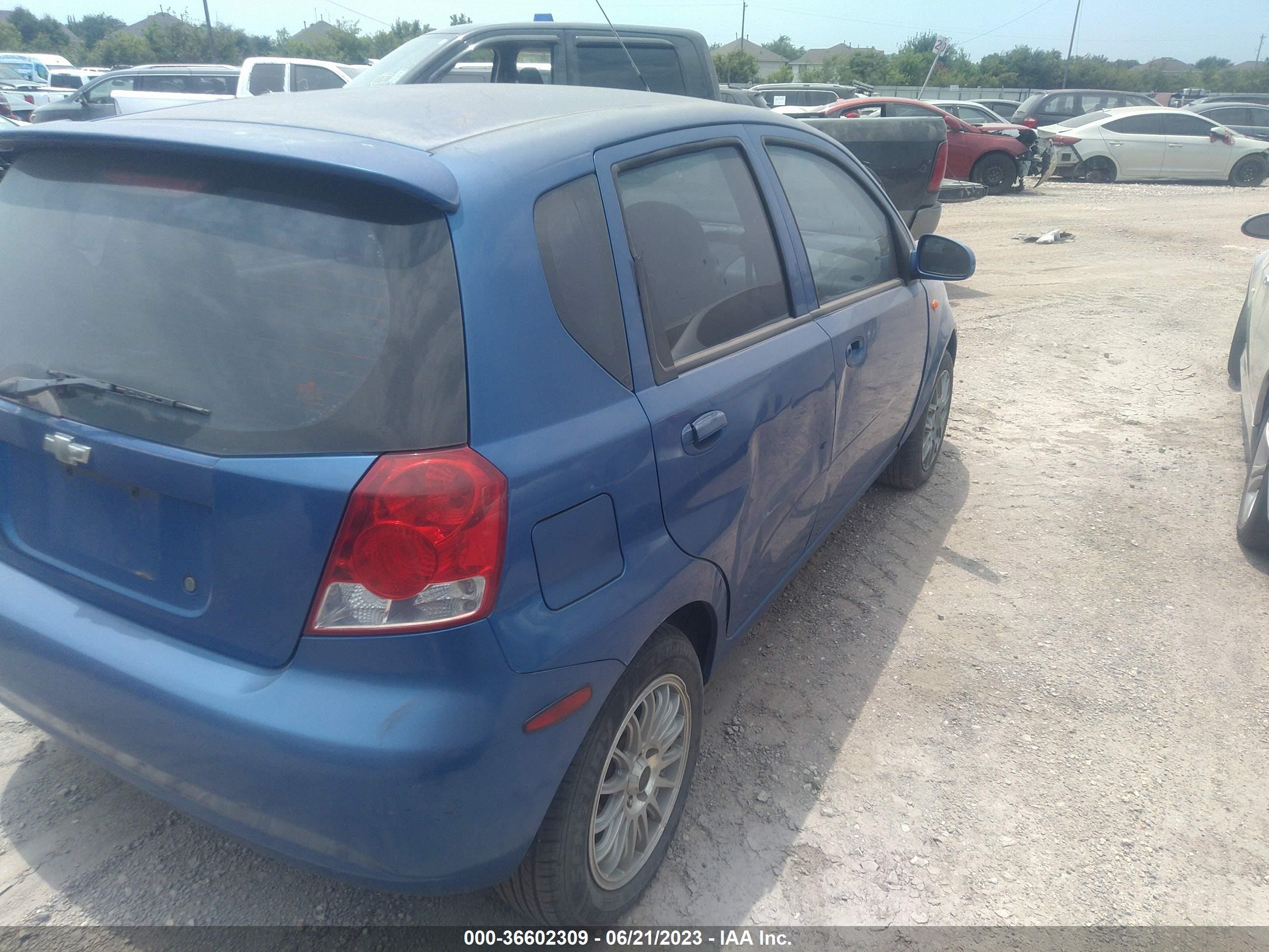 Photo 3 VIN: KL1TD62664B208536 - CHEVROLET AVEO 