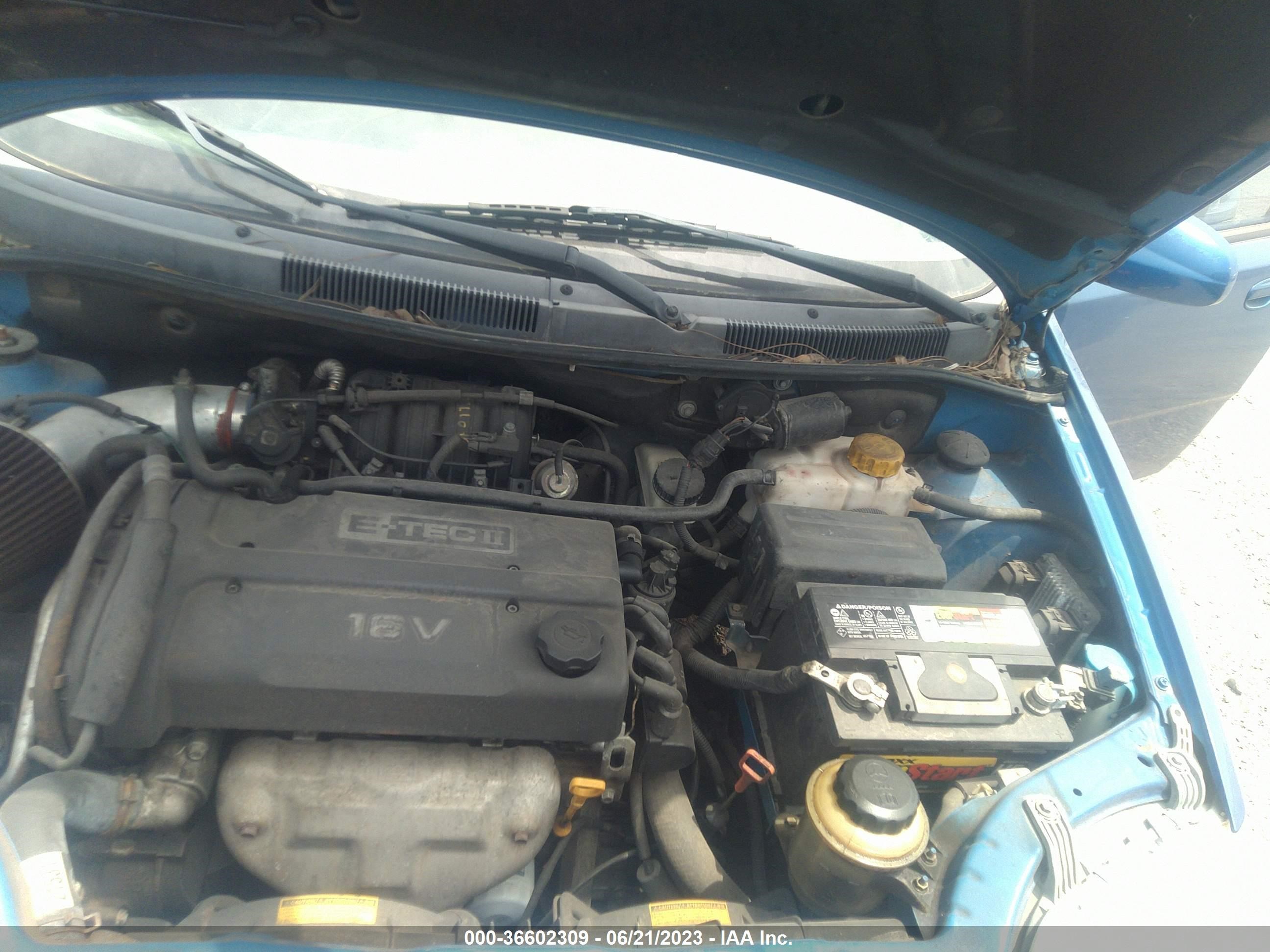 Photo 9 VIN: KL1TD62664B208536 - CHEVROLET AVEO 