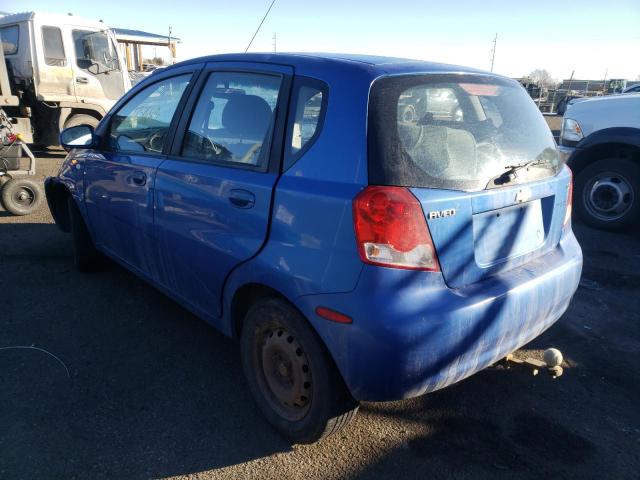 Photo 2 VIN: KL1TD66617B713141 - CHEVROLET AVEO BASE 