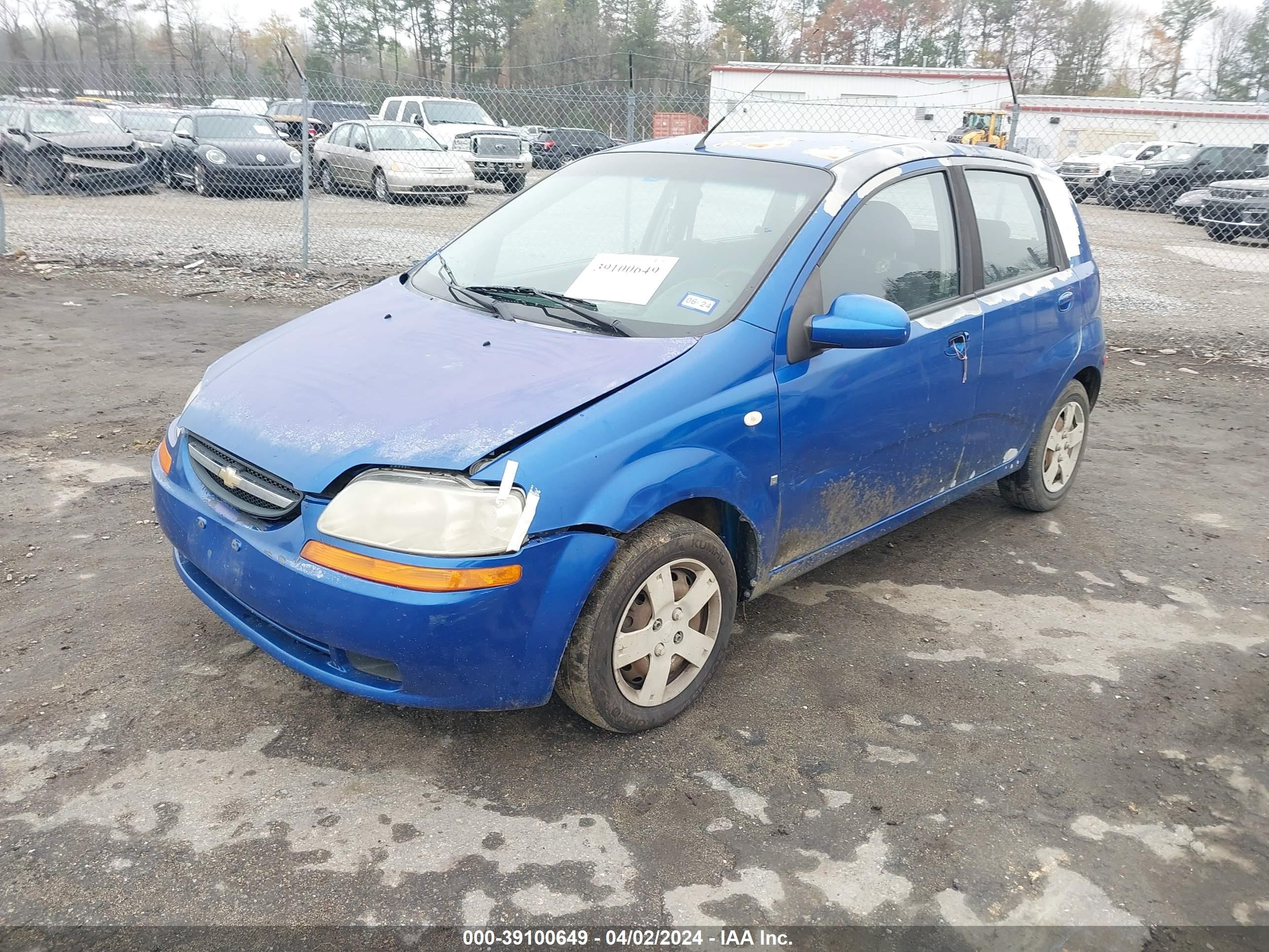 Photo 1 VIN: KL1TD66618B084448 - CHEVROLET AVEO 