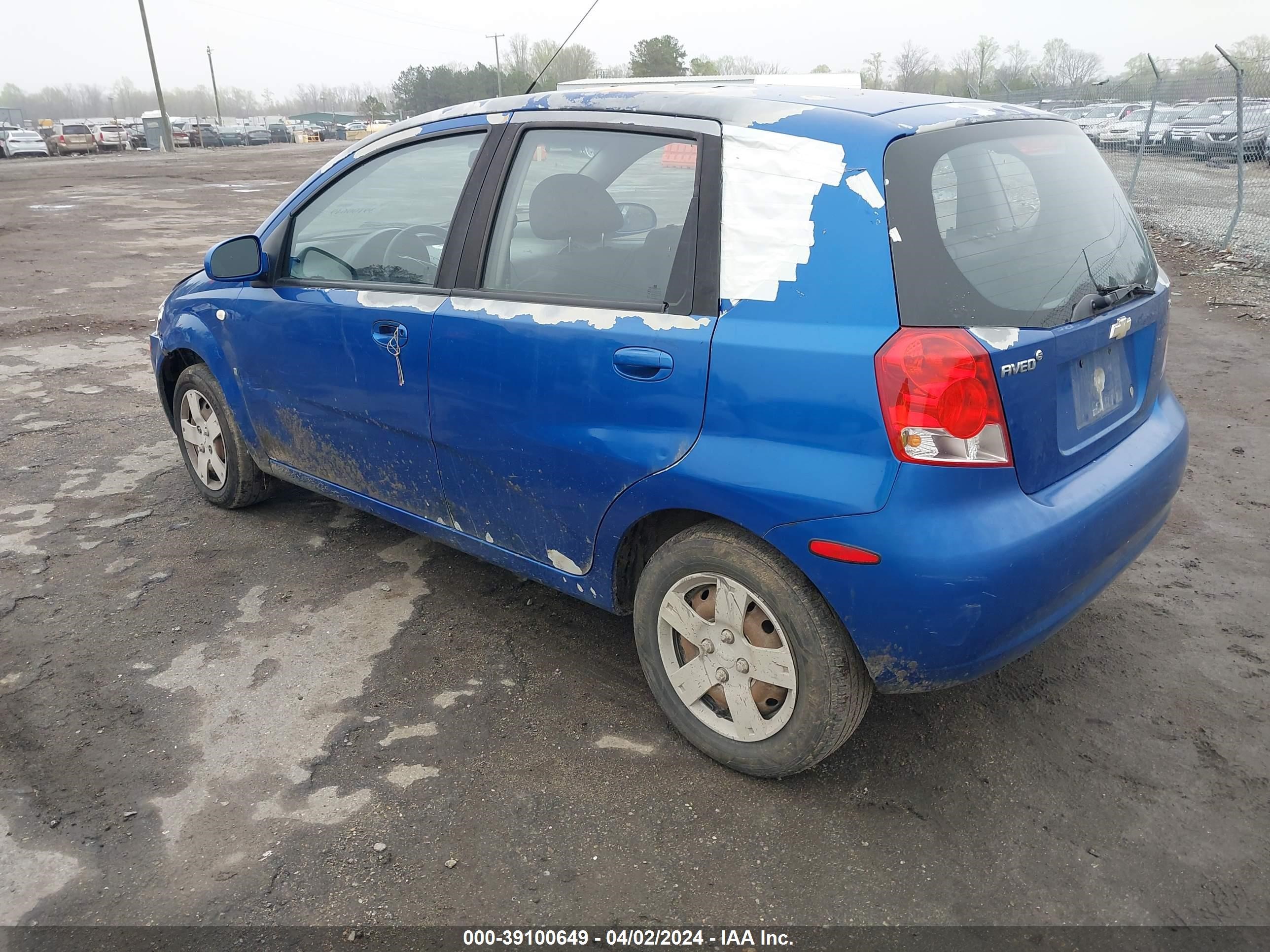 Photo 2 VIN: KL1TD66618B084448 - CHEVROLET AVEO 