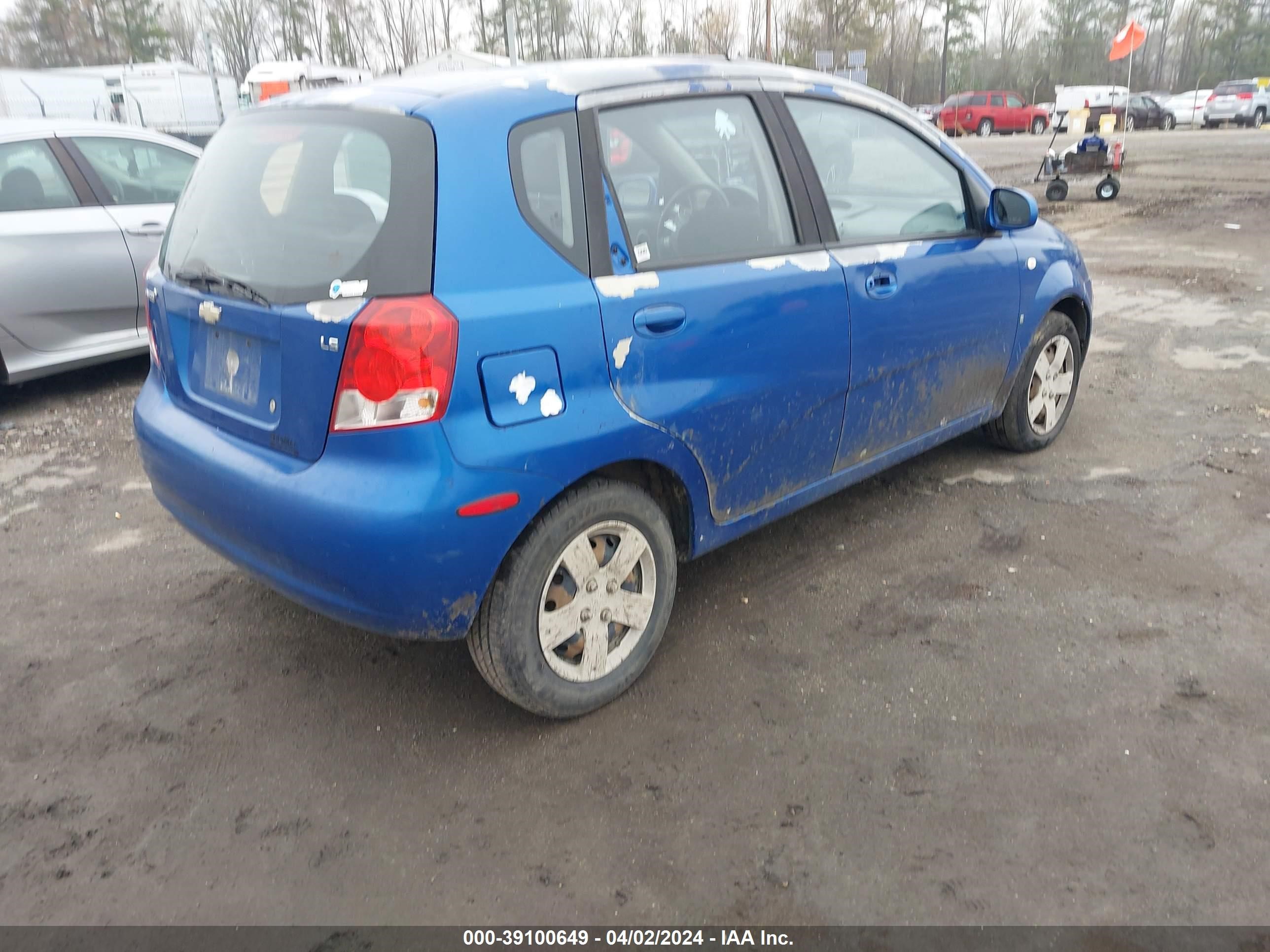 Photo 3 VIN: KL1TD66618B084448 - CHEVROLET AVEO 