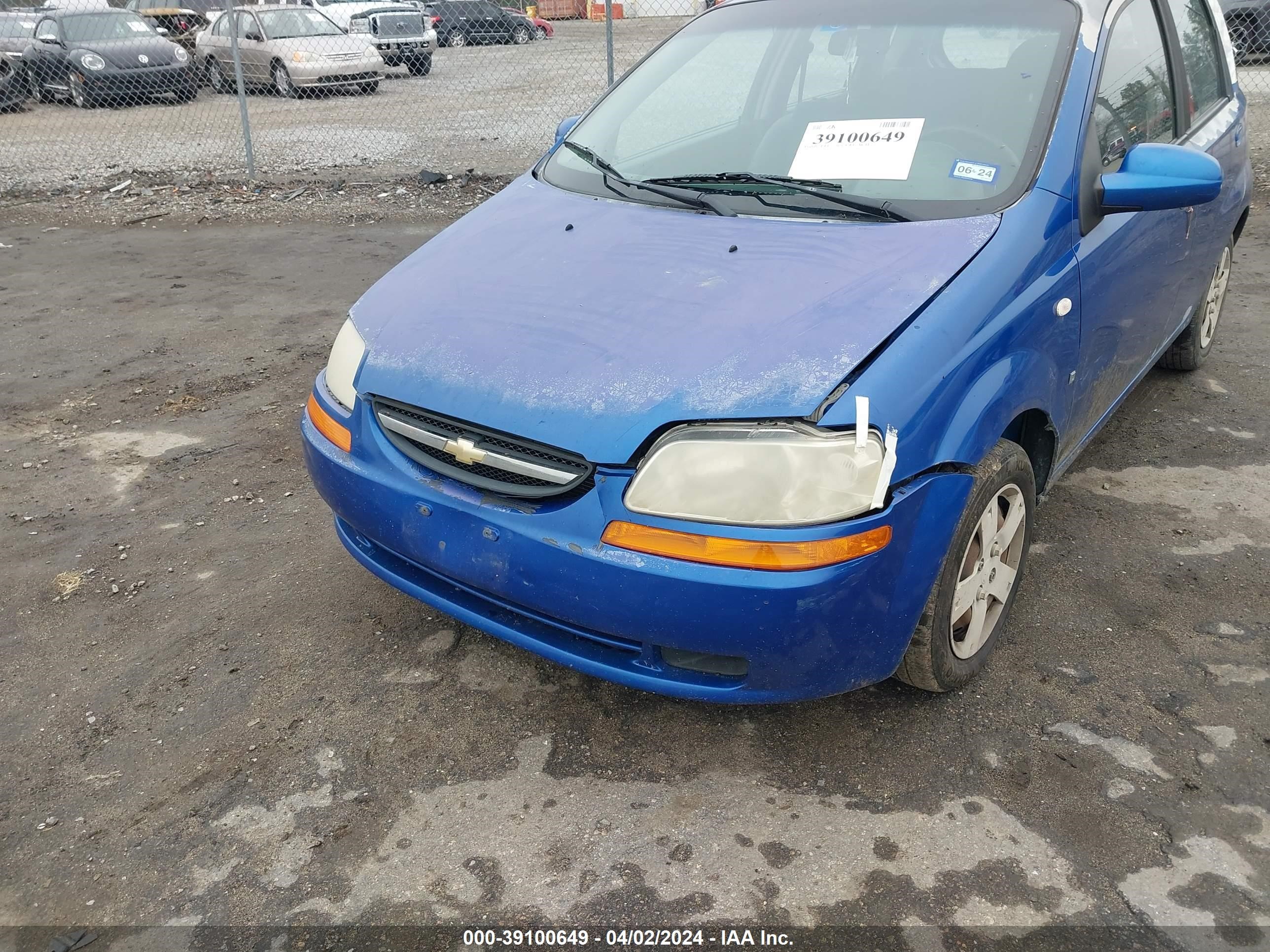 Photo 5 VIN: KL1TD66618B084448 - CHEVROLET AVEO 