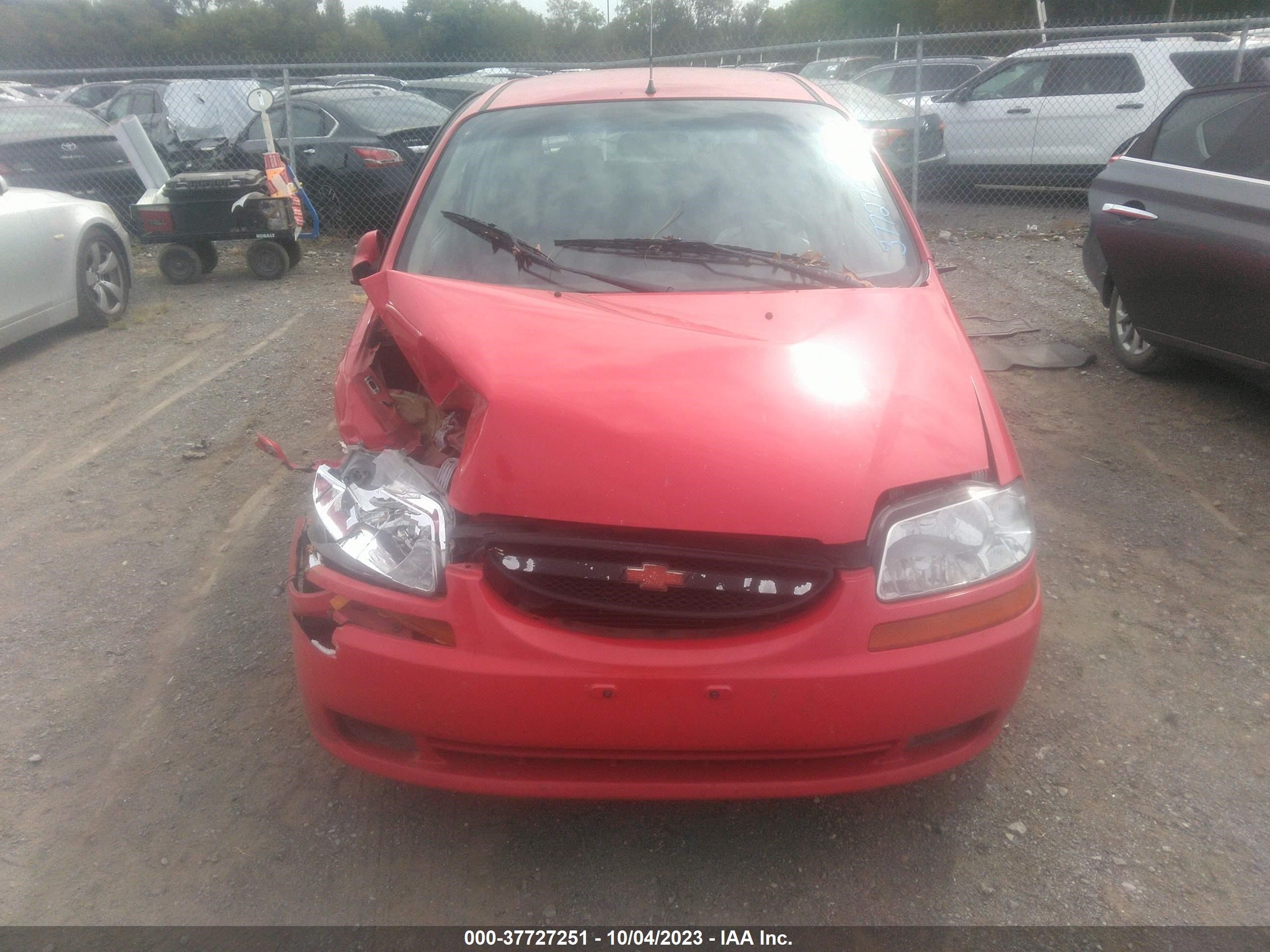 Photo 11 VIN: KL1TD66637B723122 - CHEVROLET AVEO 