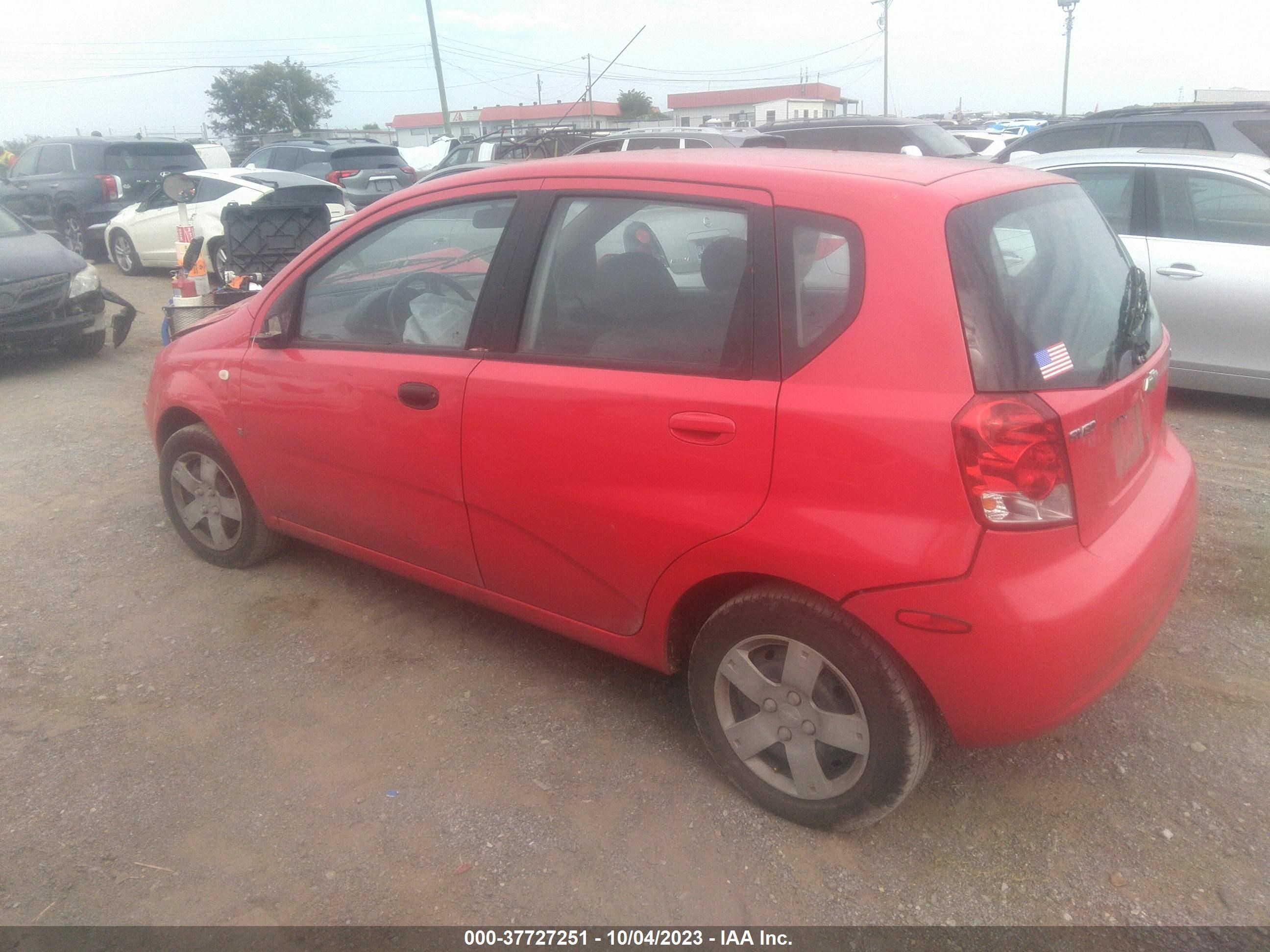 Photo 13 VIN: KL1TD66637B723122 - CHEVROLET AVEO 