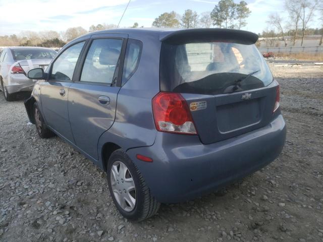 Photo 2 VIN: KL1TD66647B773852 - CHEVROLET AVEO BASE 