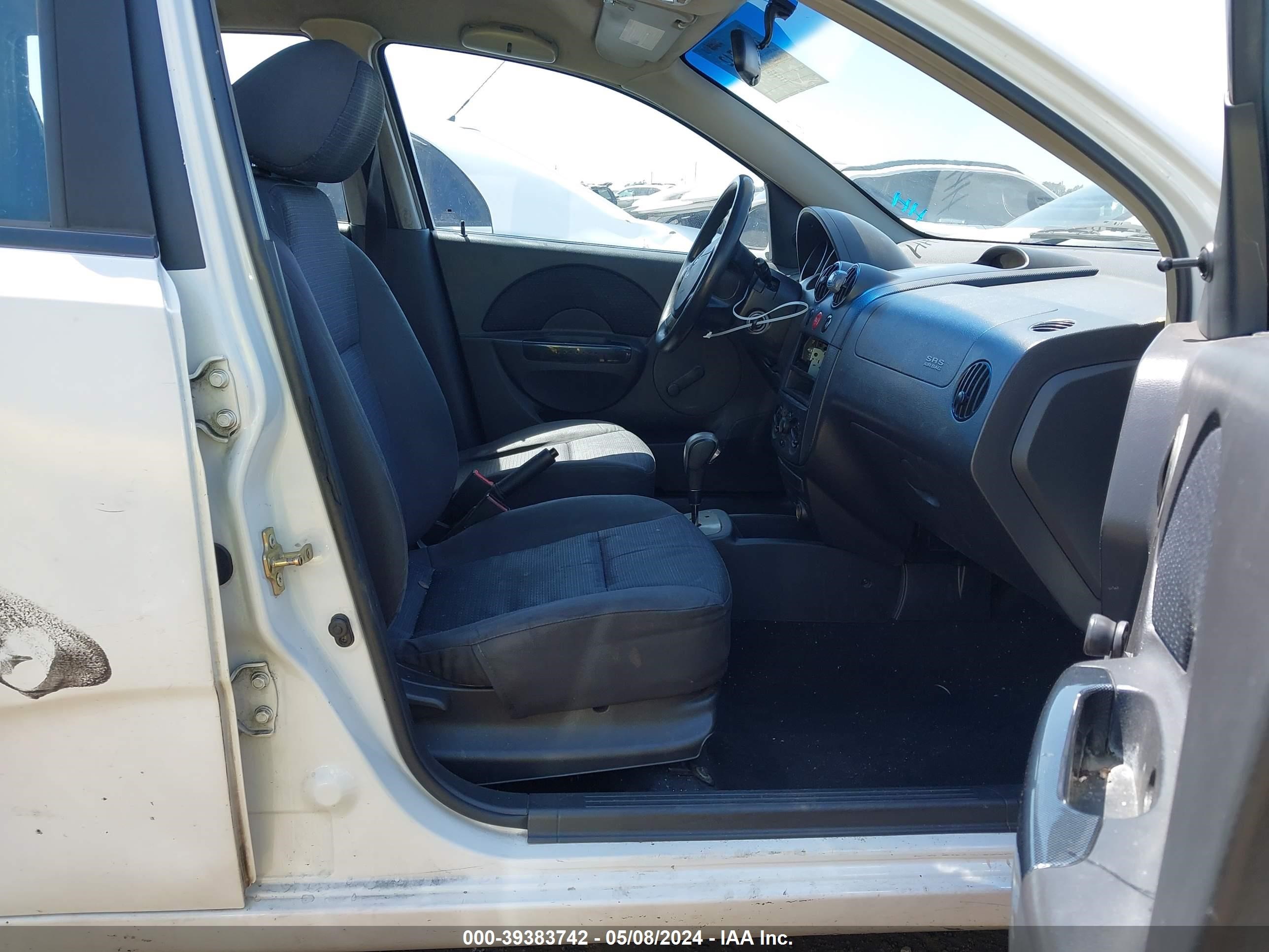 Photo 4 VIN: KL1TD66657B740939 - CHEVROLET AVEO 