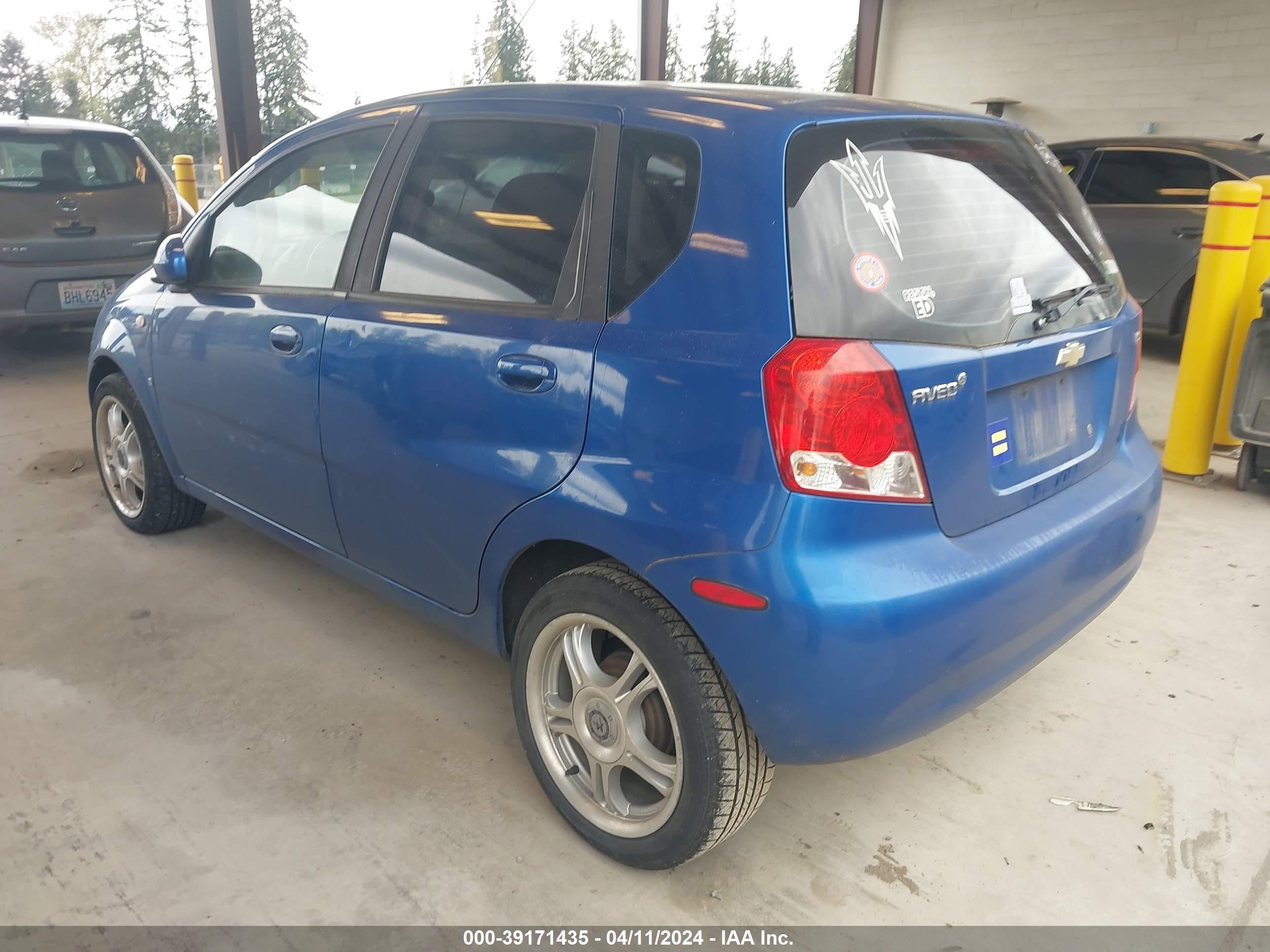 Photo 2 VIN: KL1TD66657B762021 - CHEVROLET AVEO 