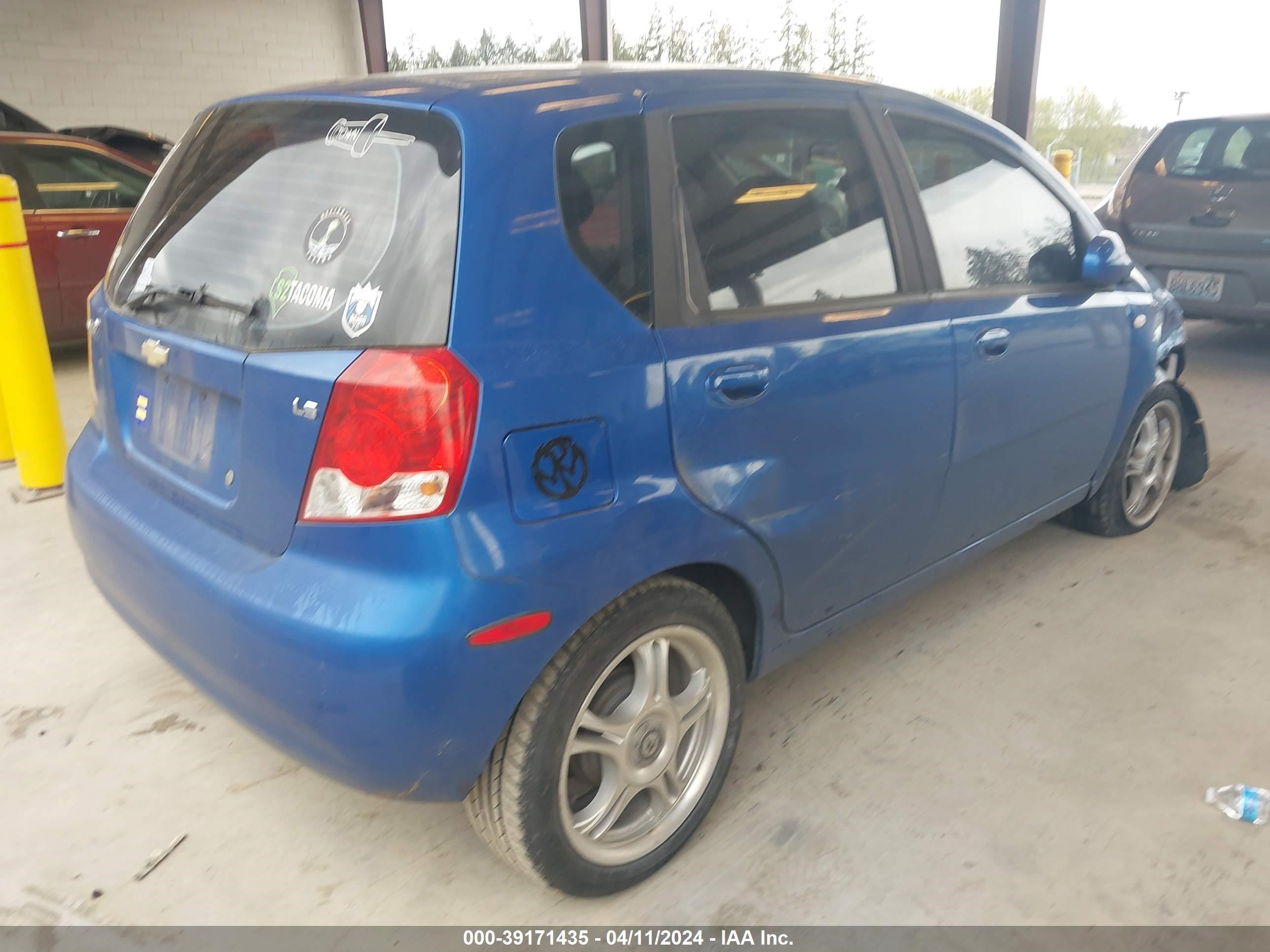 Photo 3 VIN: KL1TD66657B762021 - CHEVROLET AVEO 