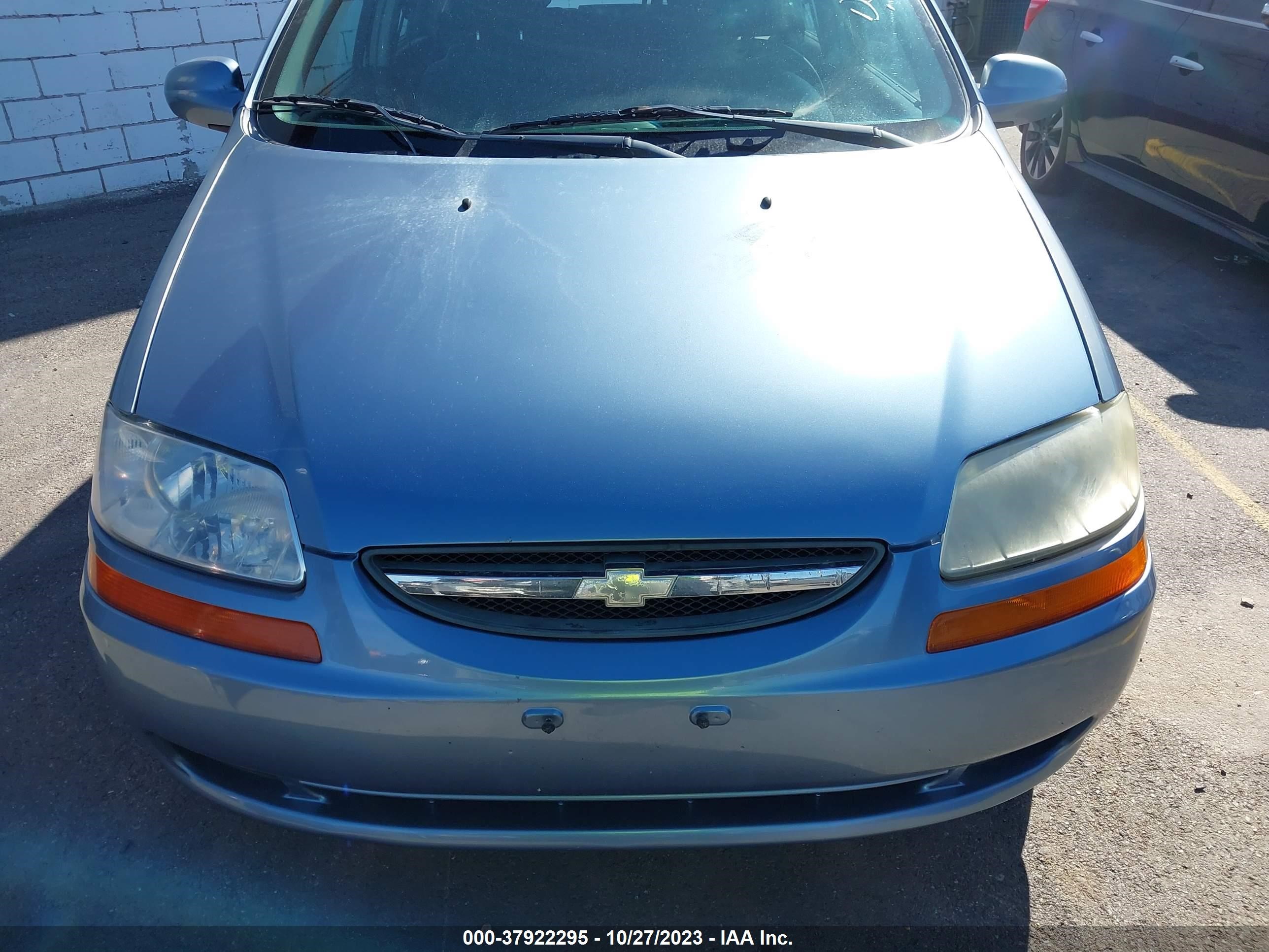 Photo 10 VIN: KL1TD66667B791544 - CHEVROLET AVEO 