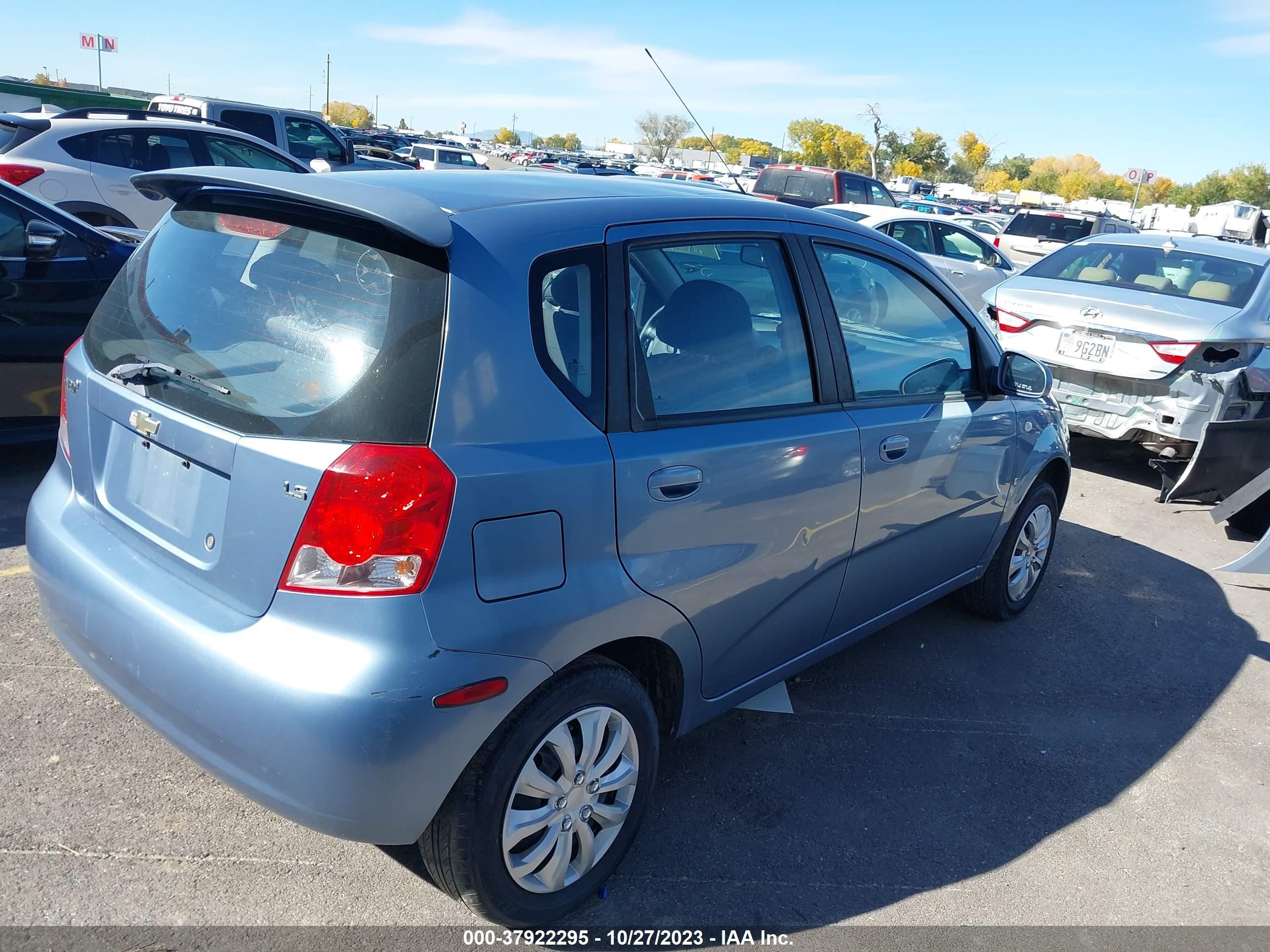 Photo 3 VIN: KL1TD66667B791544 - CHEVROLET AVEO 