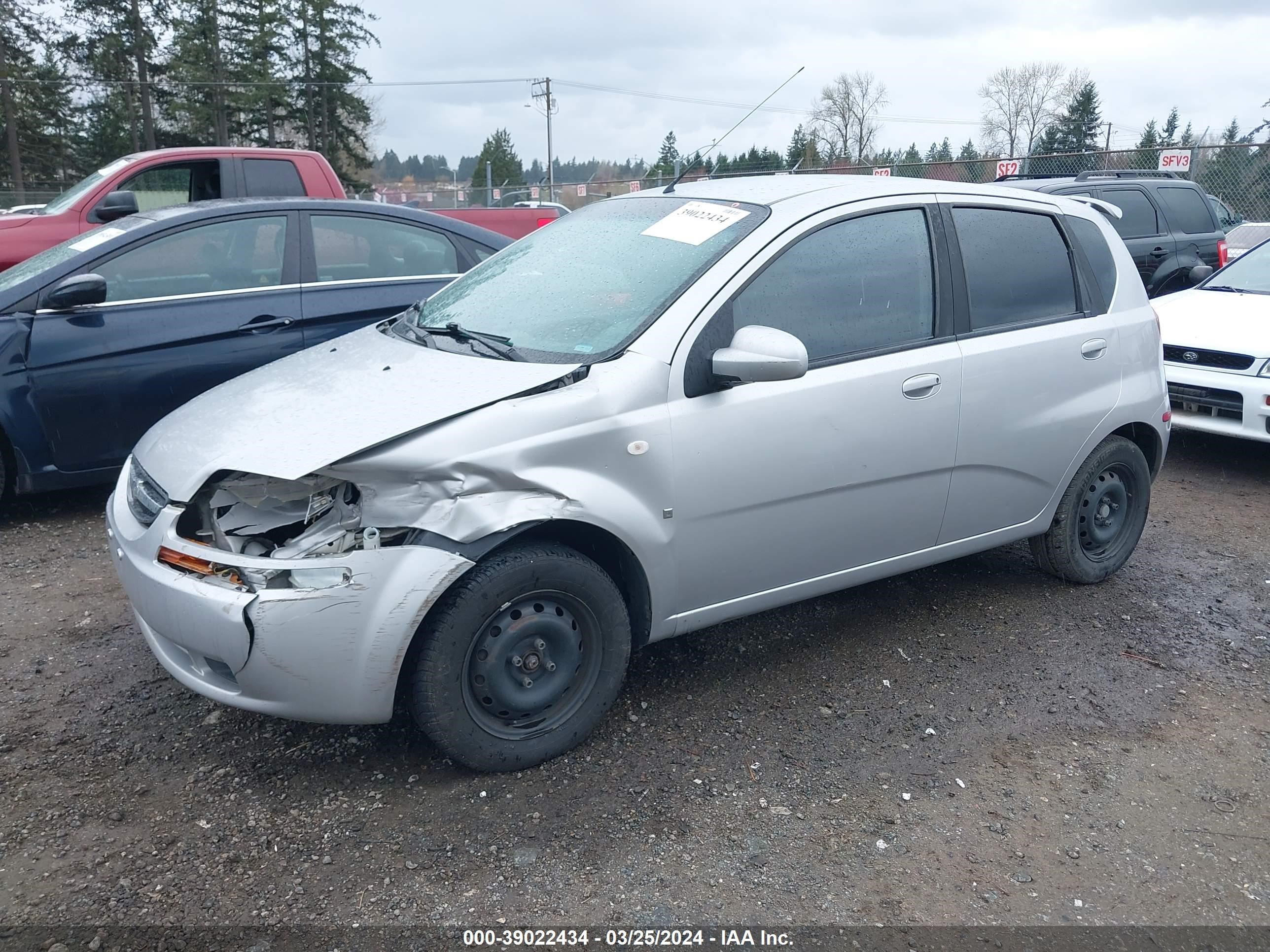 Photo 1 VIN: KL1TD66678B140876 - CHEVROLET AVEO 