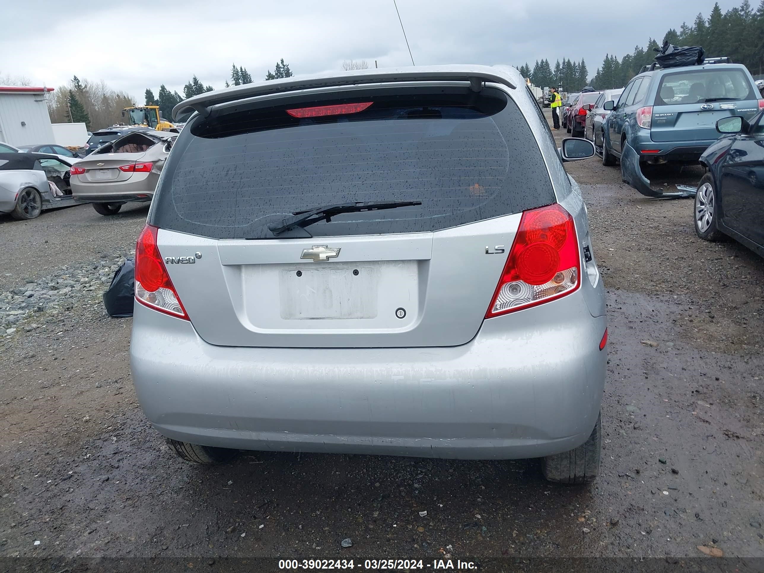 Photo 15 VIN: KL1TD66678B140876 - CHEVROLET AVEO 