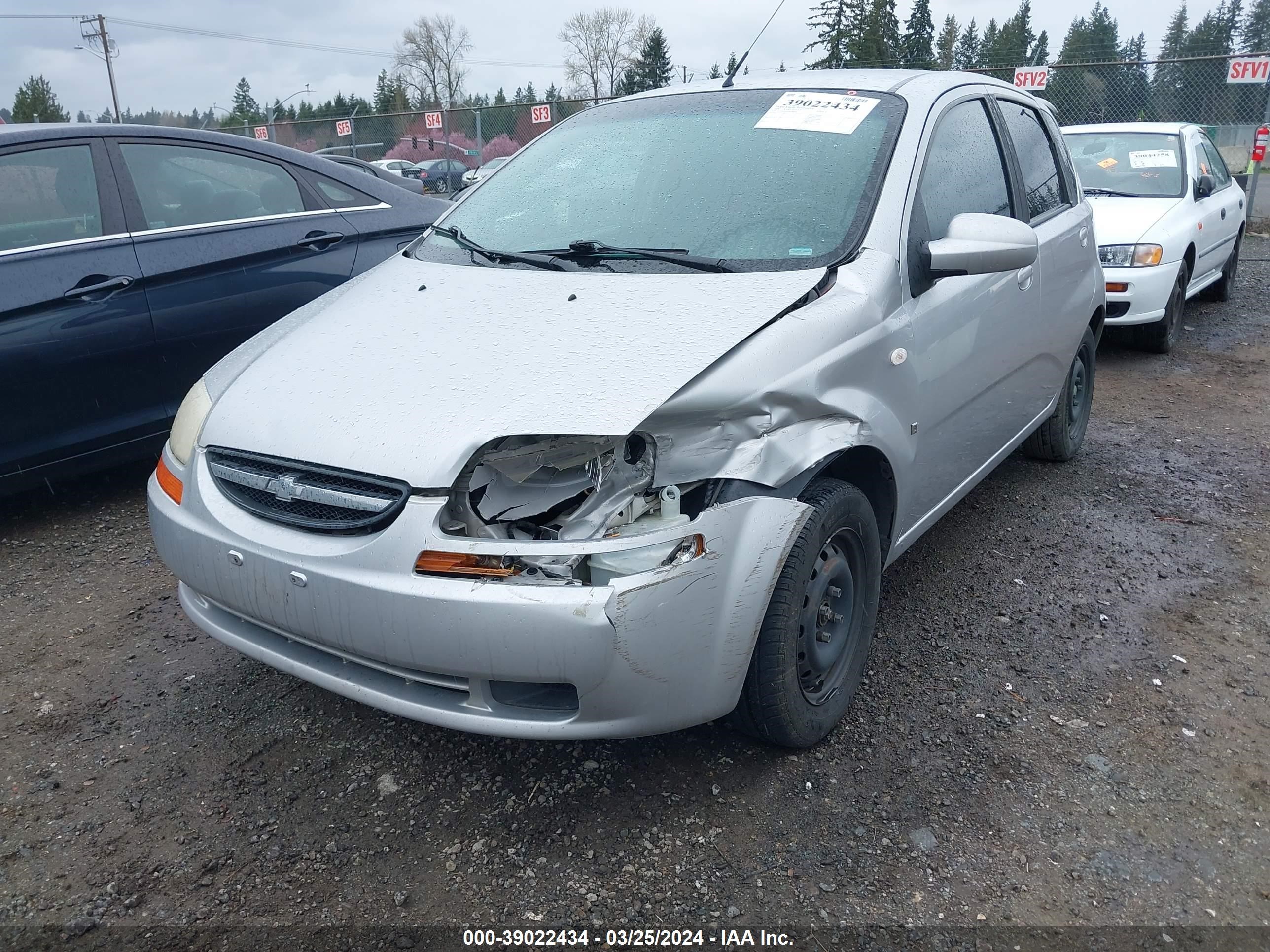 Photo 5 VIN: KL1TD66678B140876 - CHEVROLET AVEO 