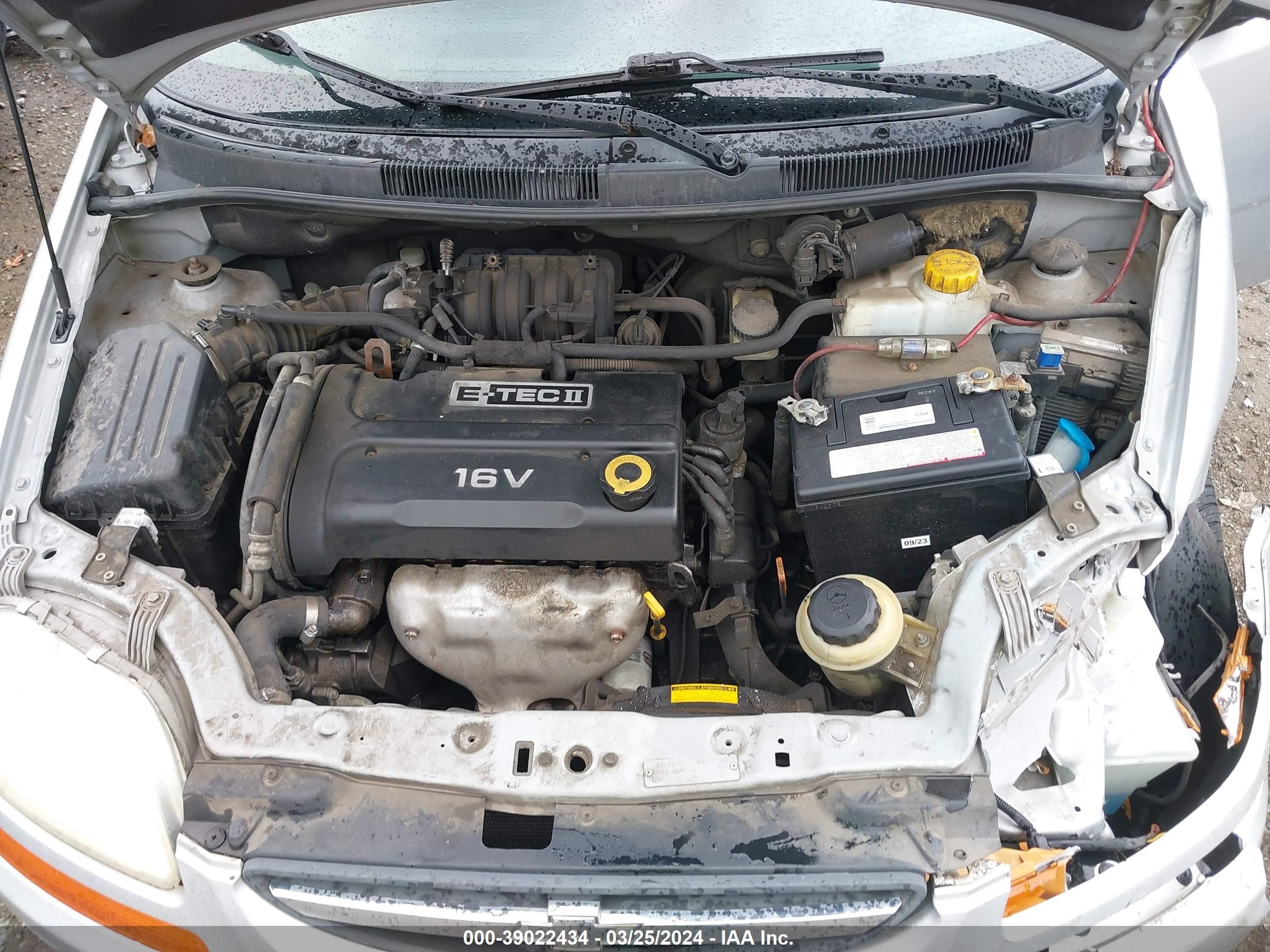 Photo 9 VIN: KL1TD66678B140876 - CHEVROLET AVEO 