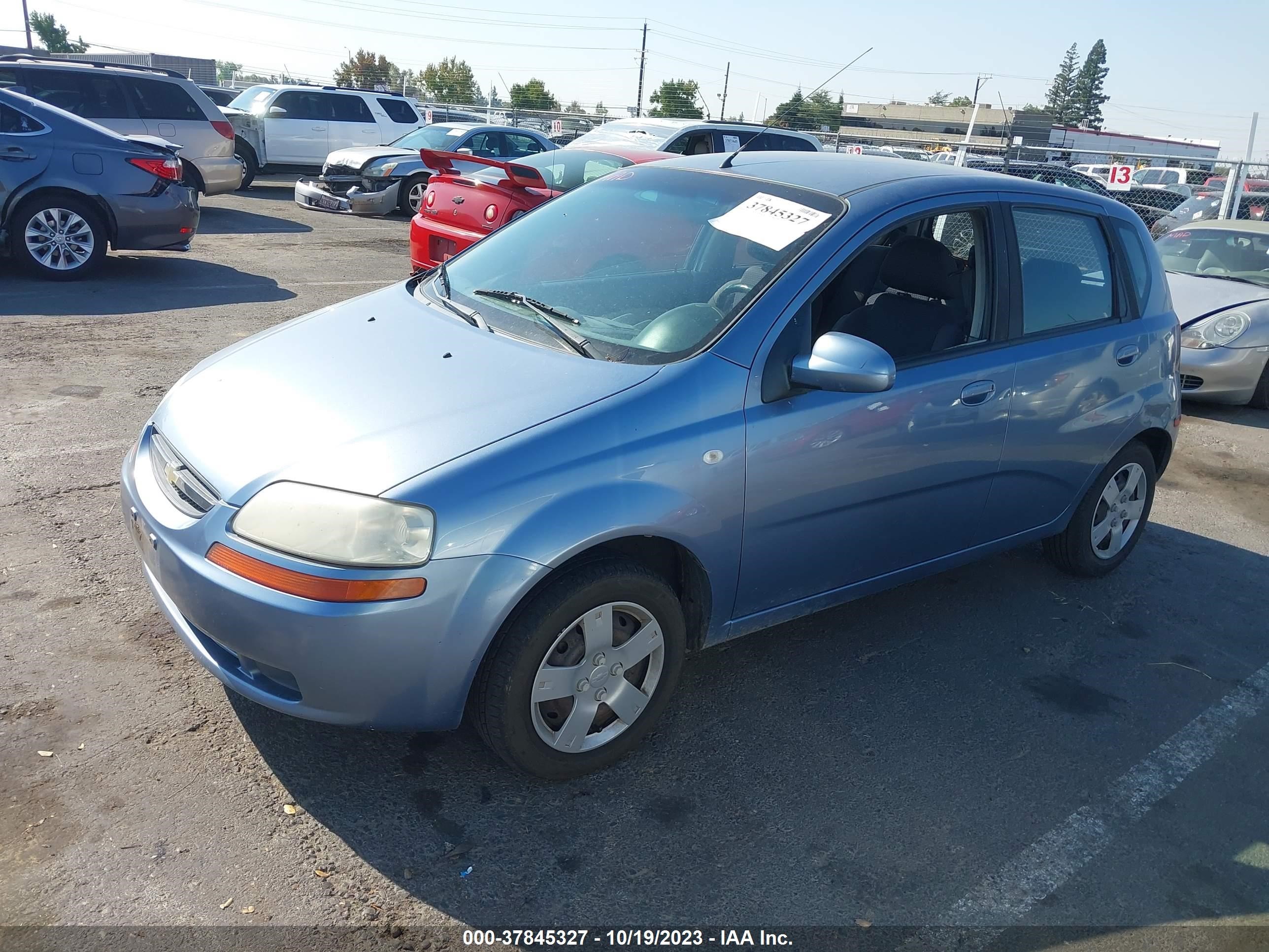 Photo 1 VIN: KL1TD66687B750963 - CHEVROLET AVEO 