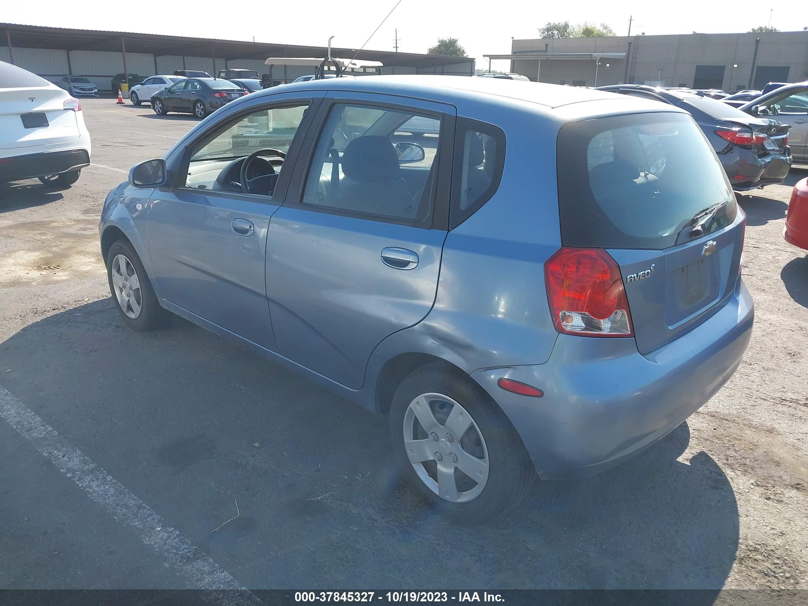 Photo 2 VIN: KL1TD66687B750963 - CHEVROLET AVEO 