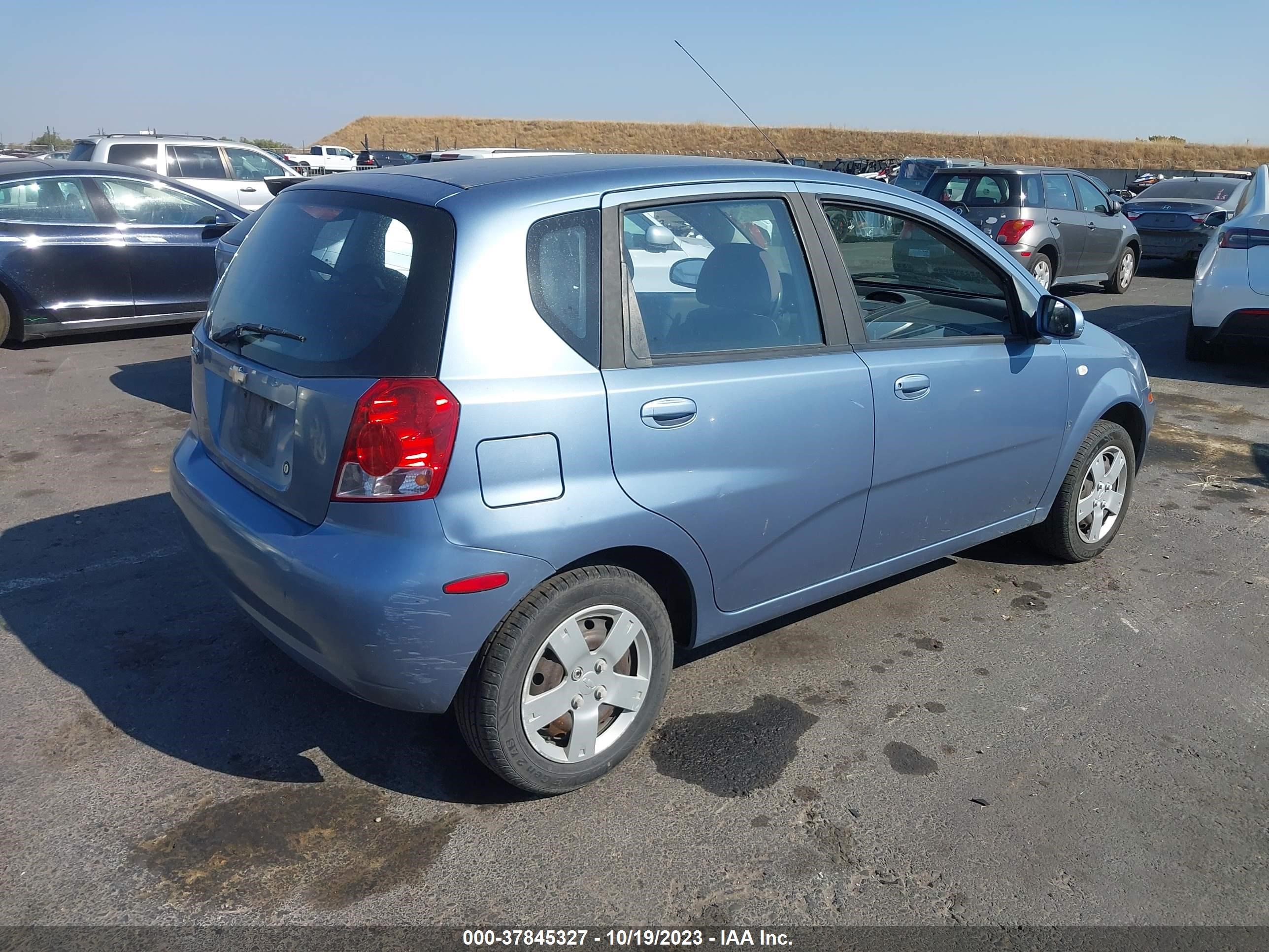 Photo 3 VIN: KL1TD66687B750963 - CHEVROLET AVEO 