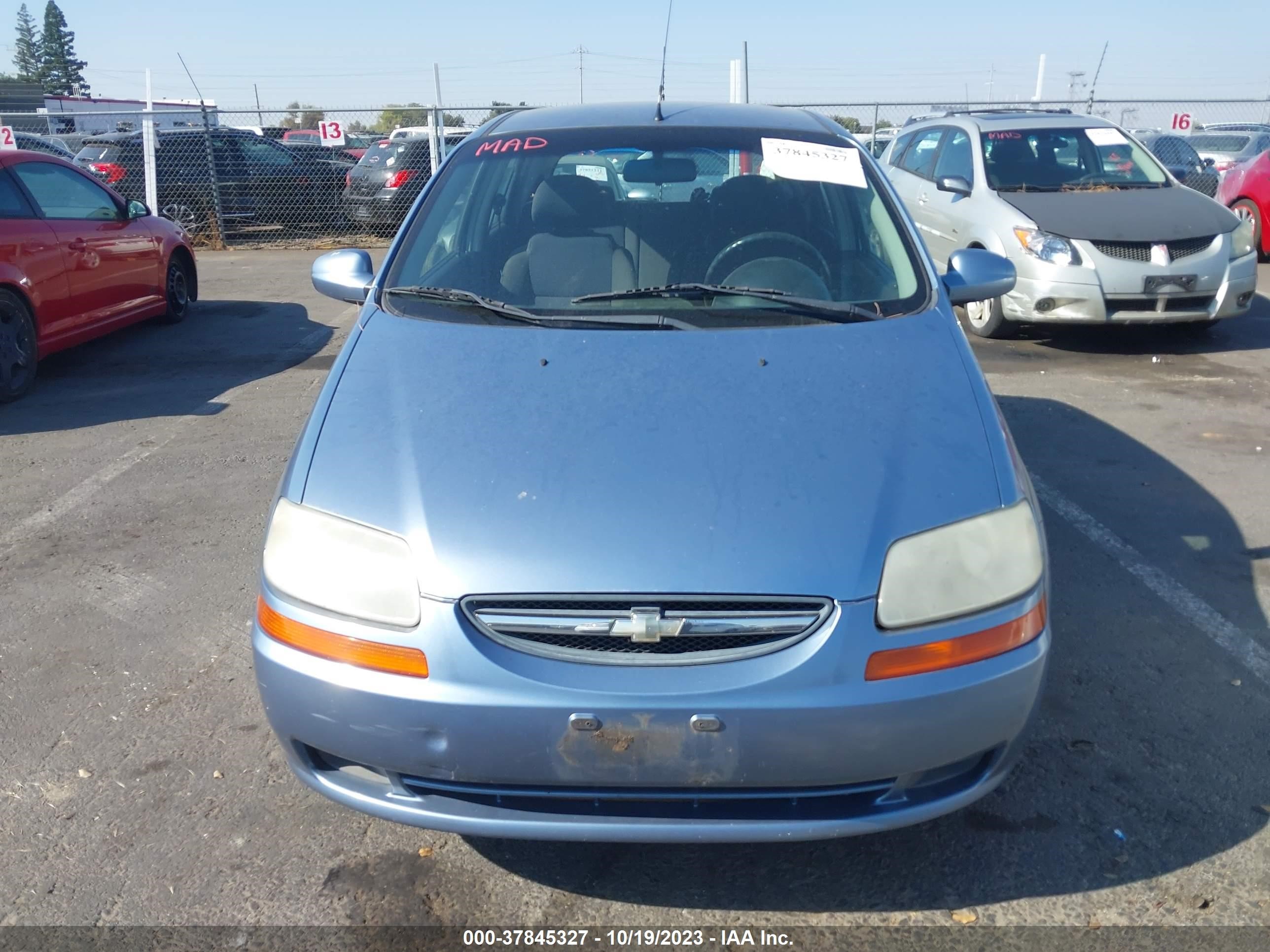 Photo 5 VIN: KL1TD66687B750963 - CHEVROLET AVEO 