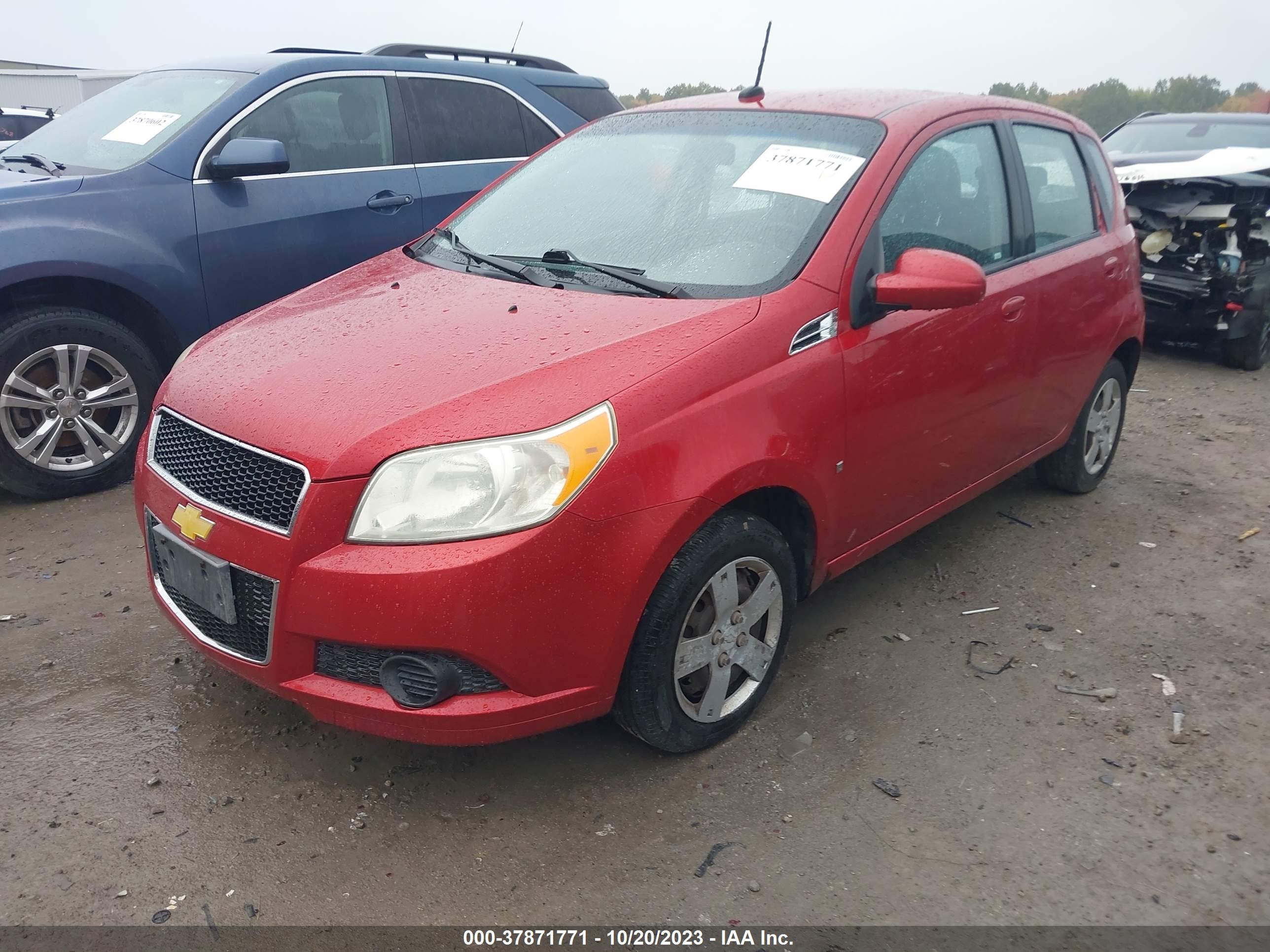 Photo 1 VIN: KL1TD66E09B600968 - CHEVROLET AVEO 