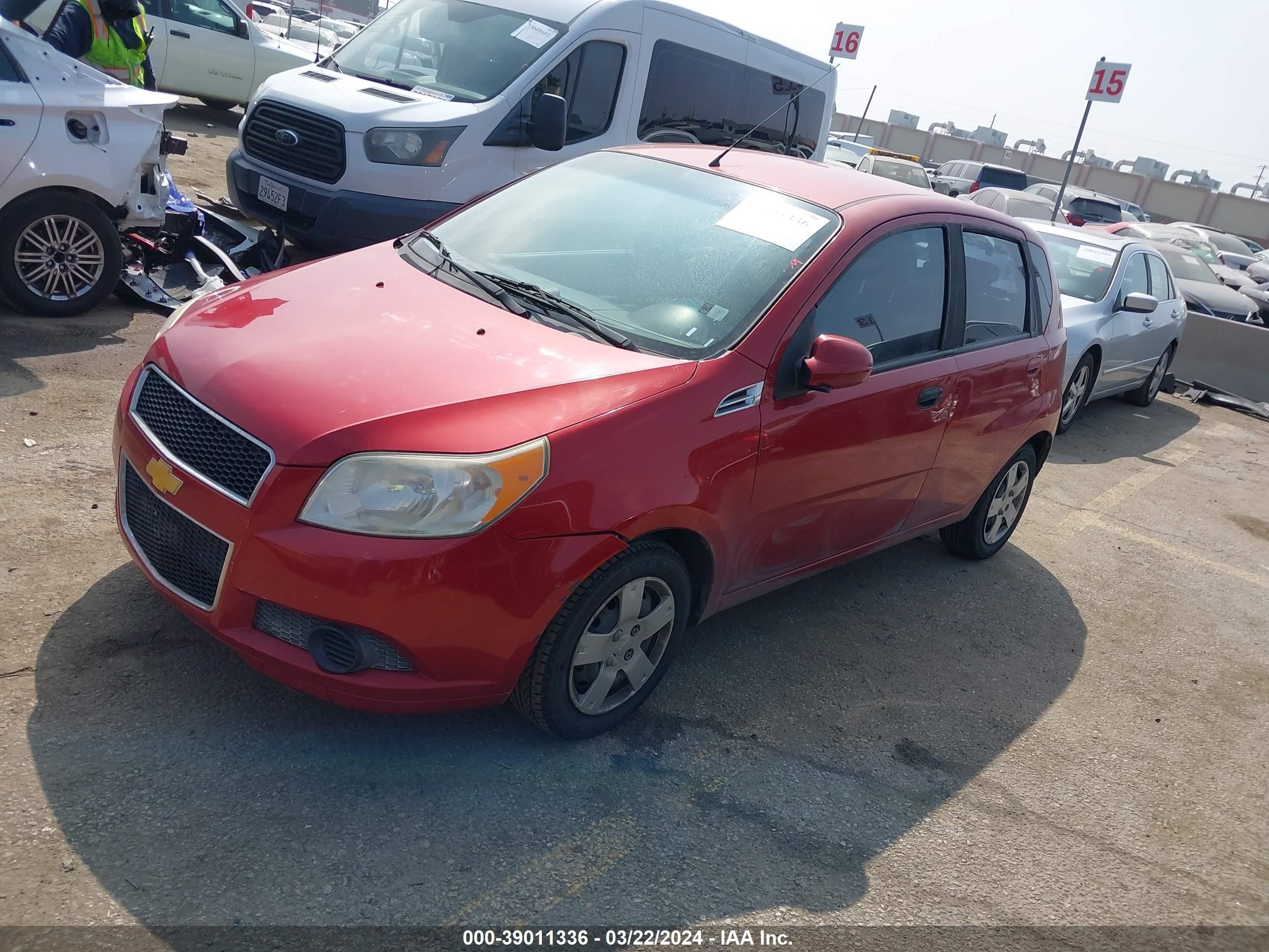 Photo 1 VIN: KL1TD6DE9BB158670 - CHEVROLET AVEO 