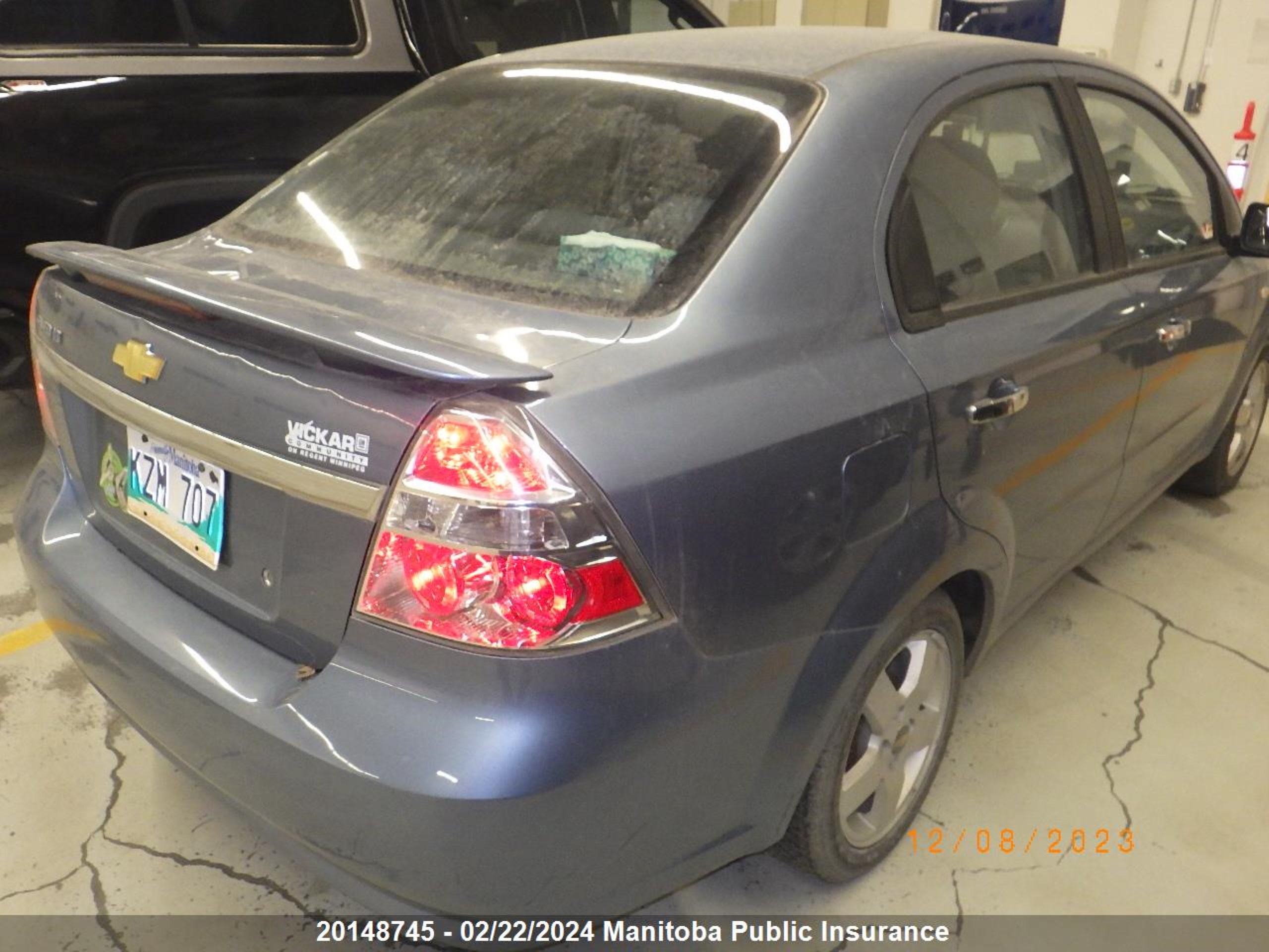 Photo 9 VIN: KL1TG55658B084651 - CHEVROLET AVEO 