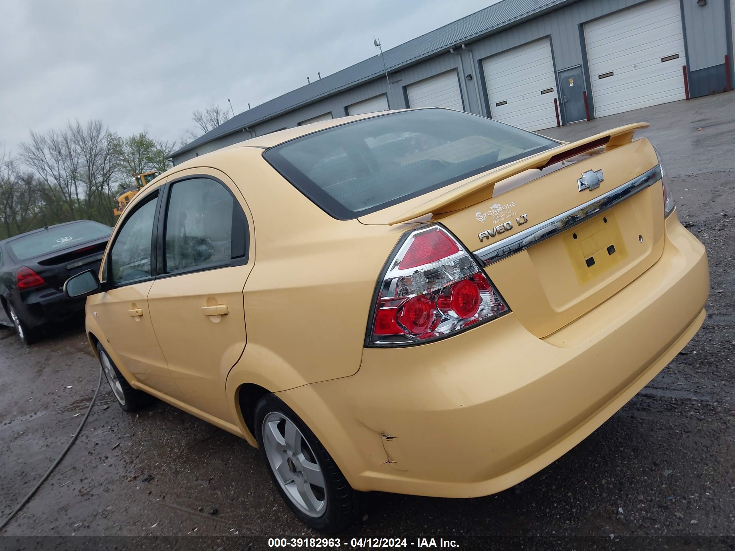 Photo 2 VIN: KL1TG56617B043348 - CHEVROLET AVEO 