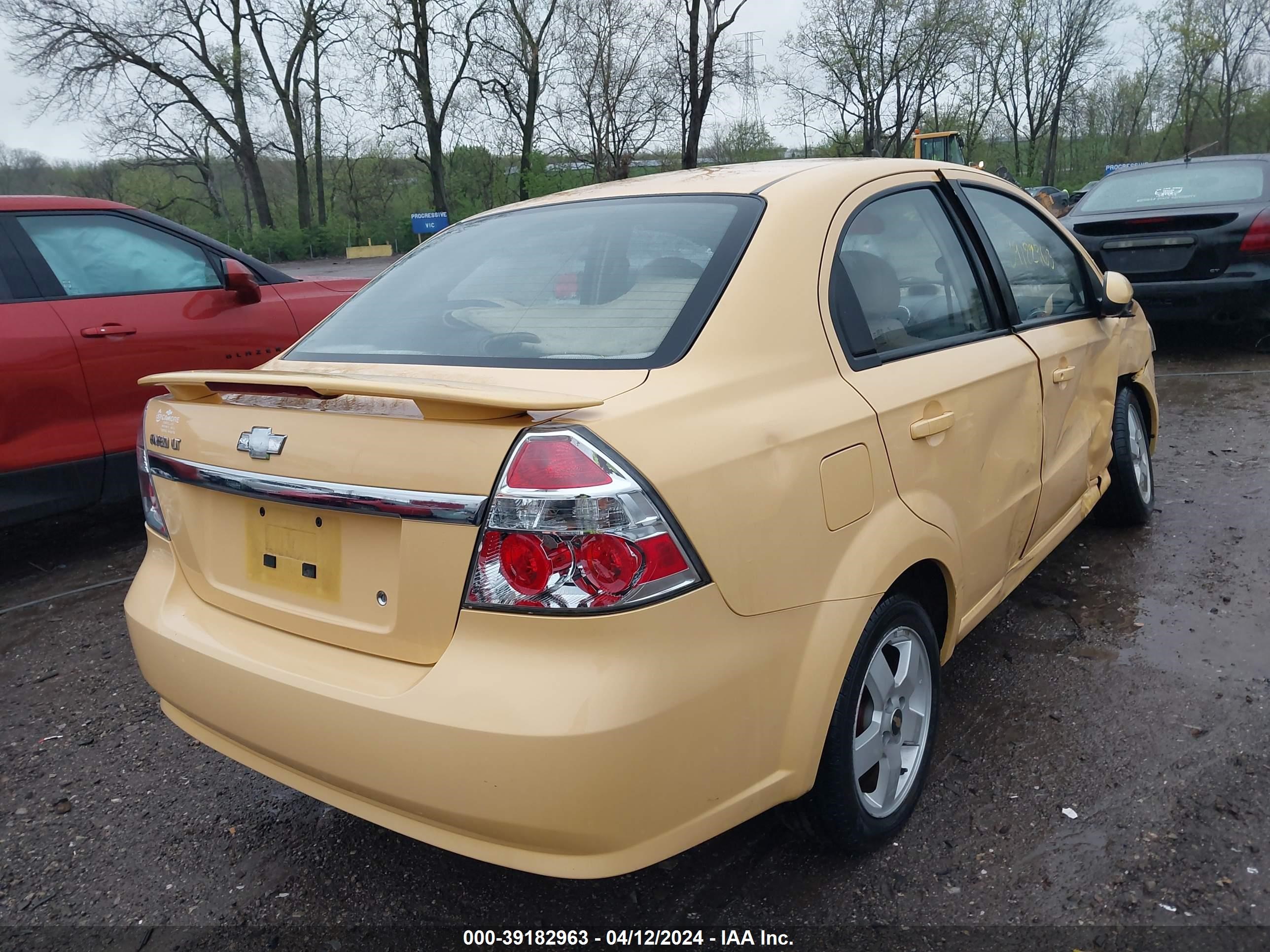 Photo 3 VIN: KL1TG56617B043348 - CHEVROLET AVEO 