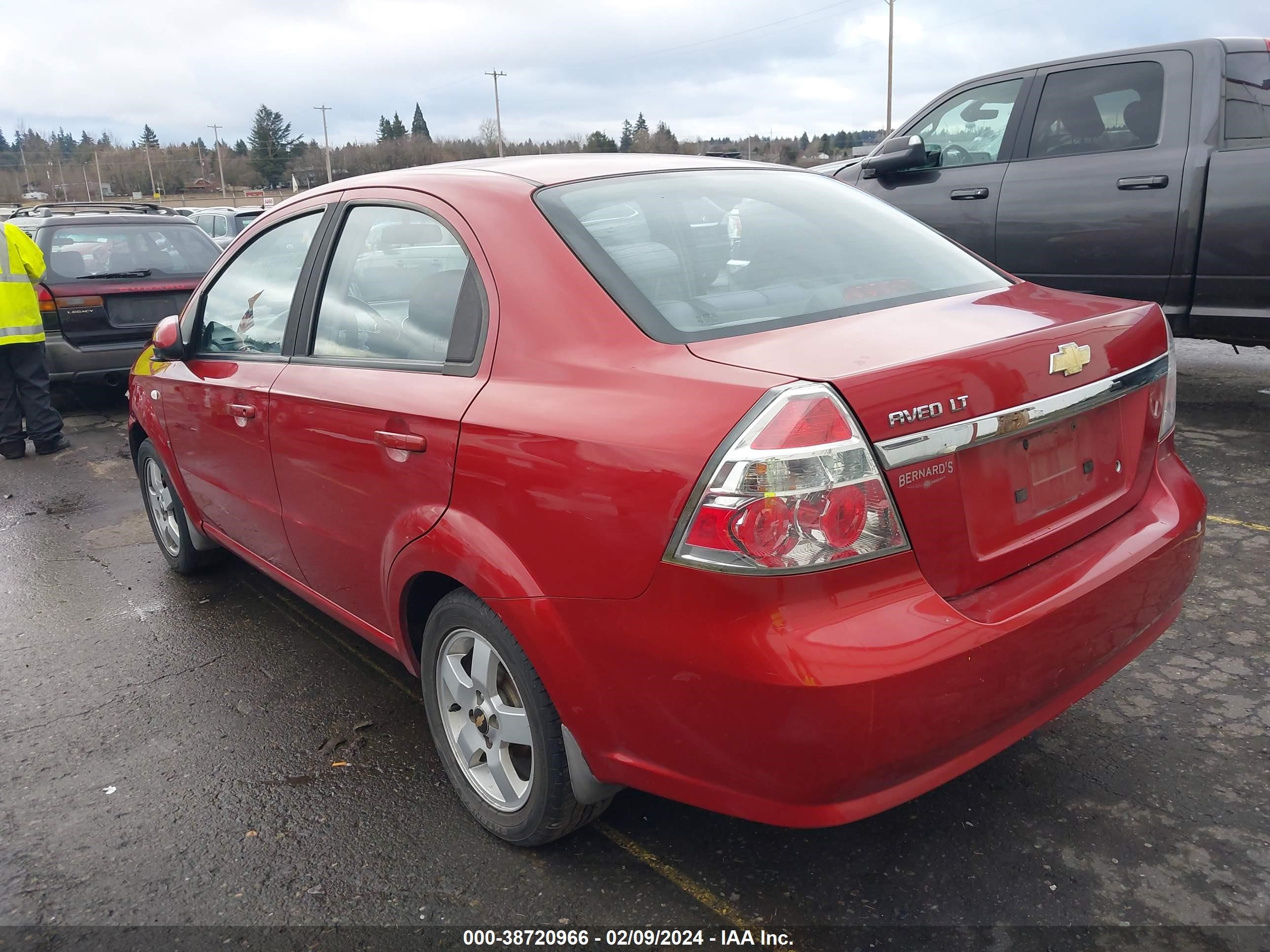 Photo 2 VIN: KL1TG56657B100344 - CHEVROLET AVEO 