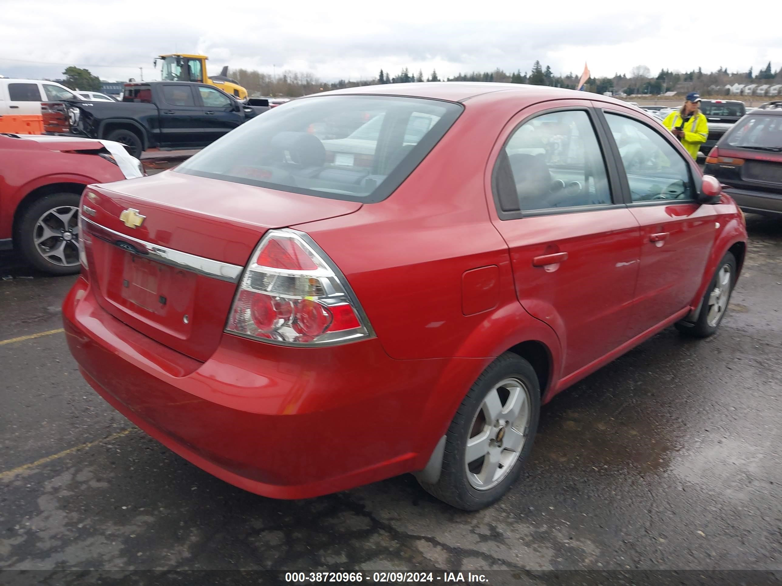 Photo 3 VIN: KL1TG56657B100344 - CHEVROLET AVEO 