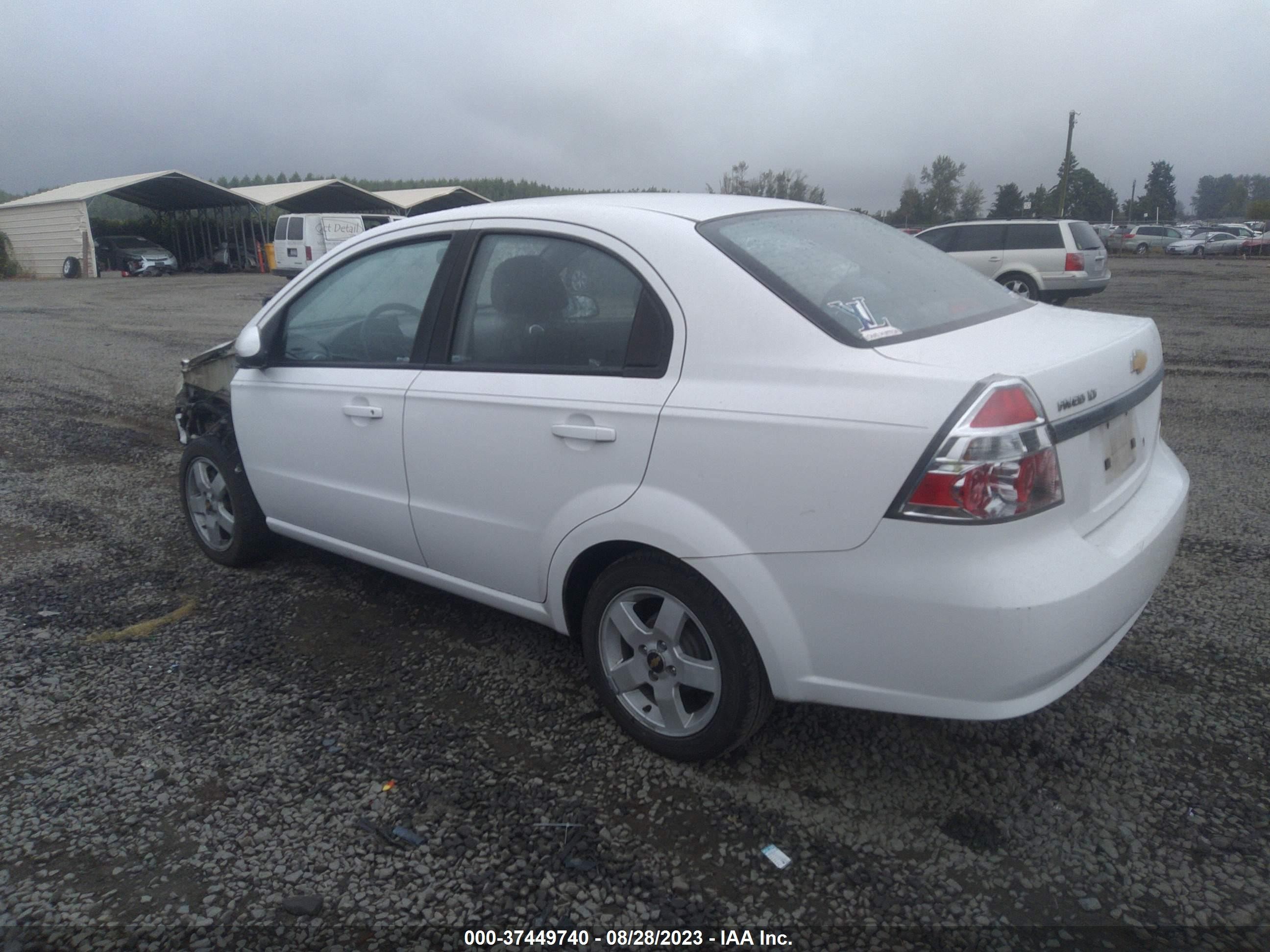 Photo 2 VIN: KL1TG56687B121902 - CHEVROLET AVEO 