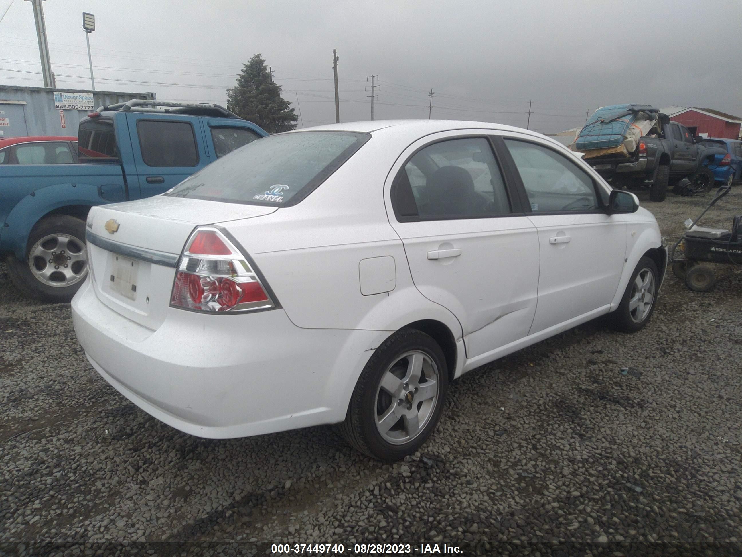 Photo 3 VIN: KL1TG56687B121902 - CHEVROLET AVEO 