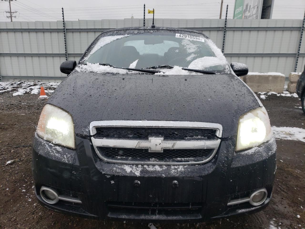 Photo 4 VIN: KL1TG56E89B658263 - CHEVROLET AVEO 