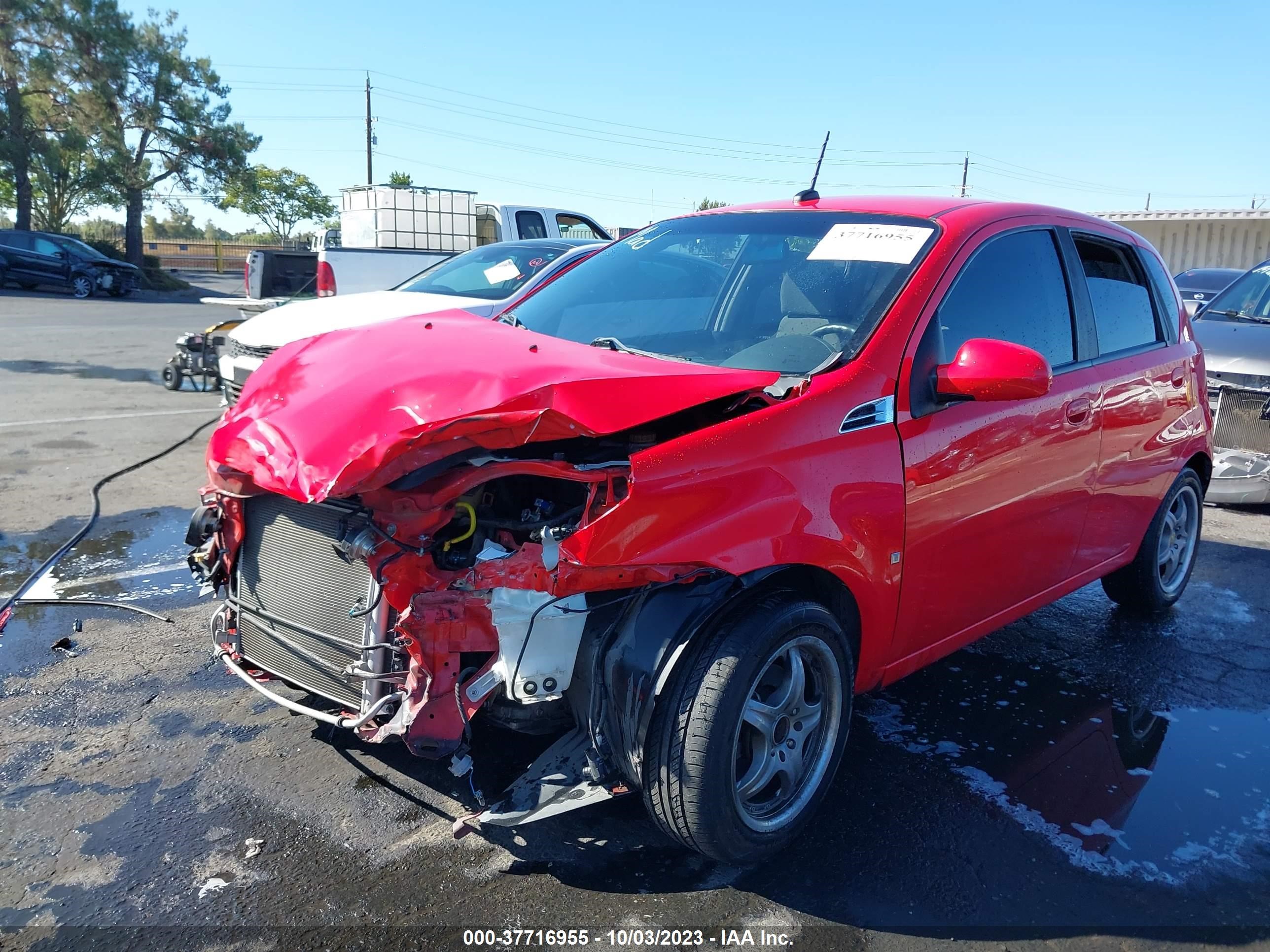 Photo 1 VIN: KL1TG66E39B344395 - CHEVROLET AVEO 