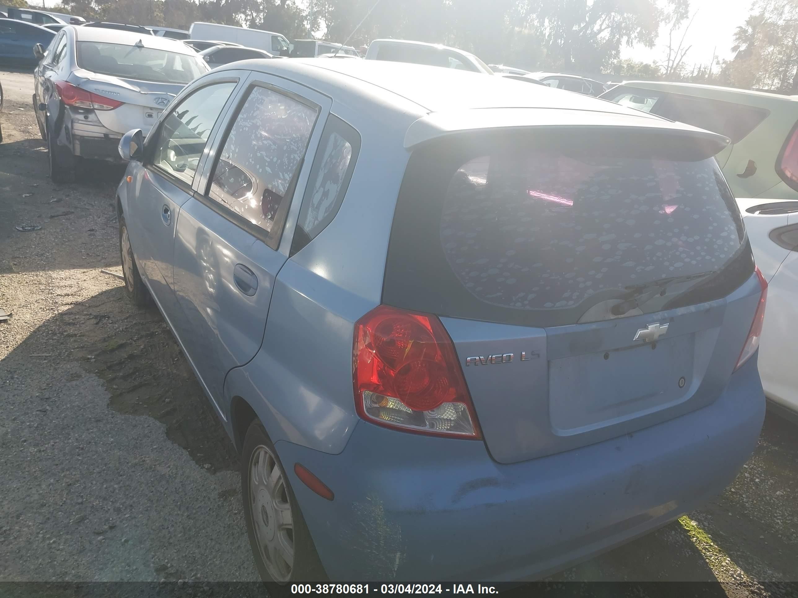 Photo 2 VIN: KL1TJ62604B185571 - CHEVROLET AVEO 