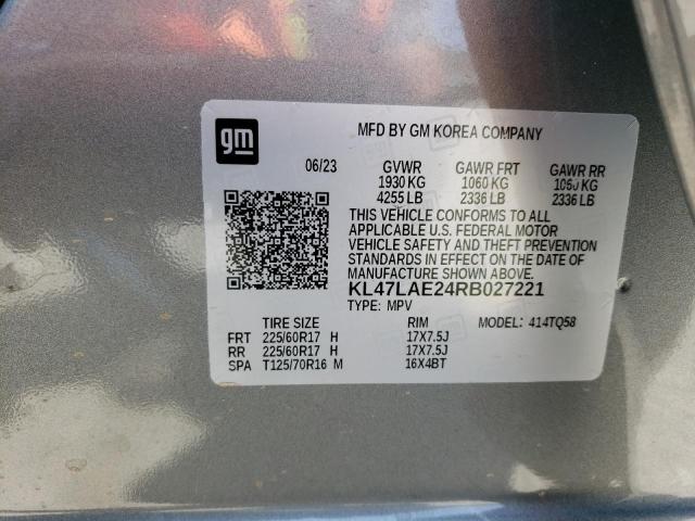 Photo 11 VIN: KL47LAE24RB027221 - BUICK ENVISTA PR 