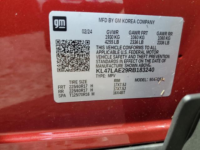 Photo 12 VIN: KL47LAE29RB183240 - BUICK ENVISTA PR 