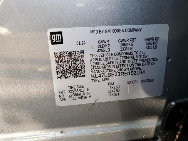 Photo 13 VIN: KL47LBE23RB152104 - BUICK ENVISTA SP 