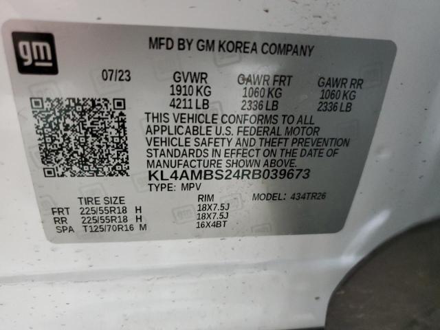 Photo 12 VIN: KL4AMBS24RB039673 - BUICK ENCORE 