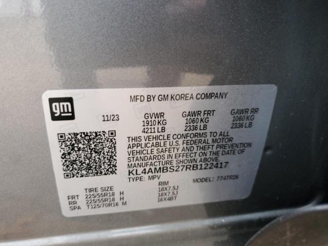 Photo 12 VIN: KL4AMBS27RB122417 - BUICK ENCORE GX 