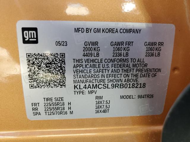 Photo 12 VIN: KL4AMCSL9RB018218 - BUICK ENCORE GX 