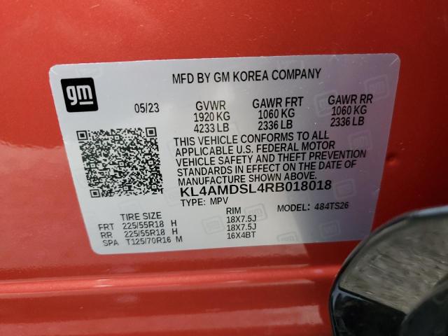 Photo 11 VIN: KL4AMDSL4RB018018 - BUICK ENCORE 