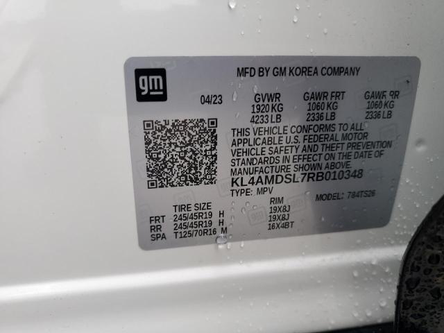 Photo 12 VIN: KL4AMDSL7RB010348 - BUICK ENCORE GX 