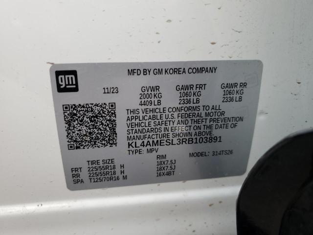 Photo 13 VIN: KL4AMESL3RB103891 - BUICK ENCORE GX 